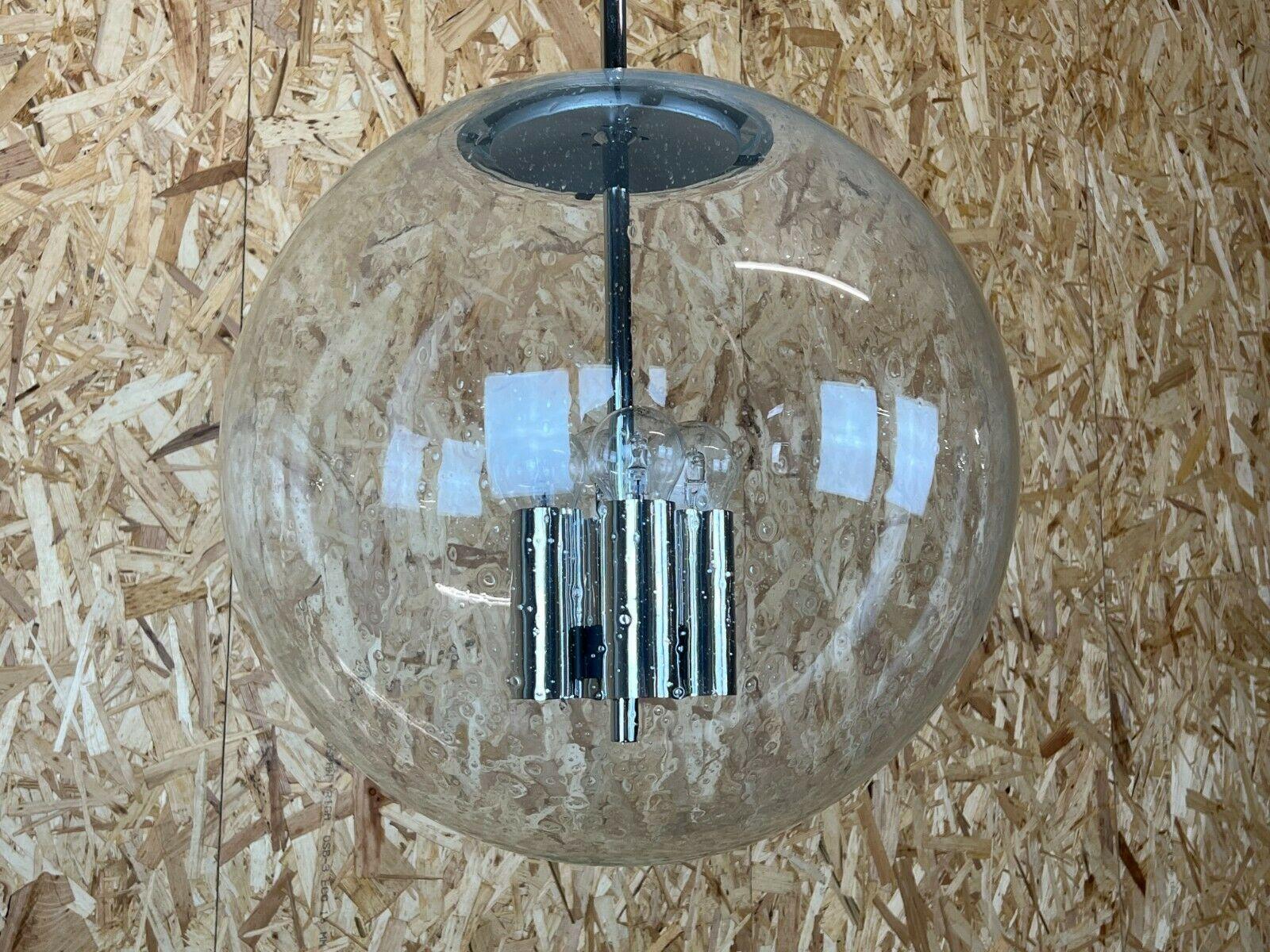 XXL 60er 70er Jahre Lampe Leuchte Deckenlampe Limburg Kugellampe Ball Design In Good Condition For Sale In Neuenkirchen, NI