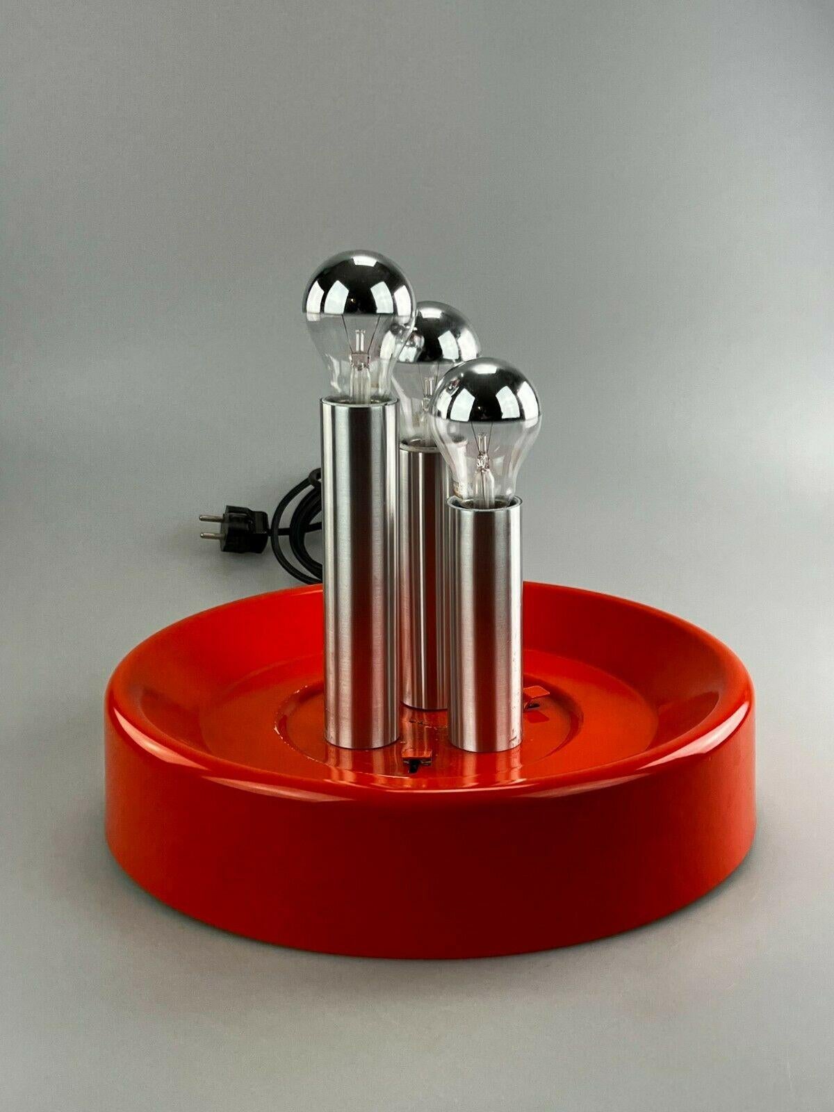 Lampe de bureau à boule XXL des années 60 et 70, design ère spatiale, verre et métal en vente 3