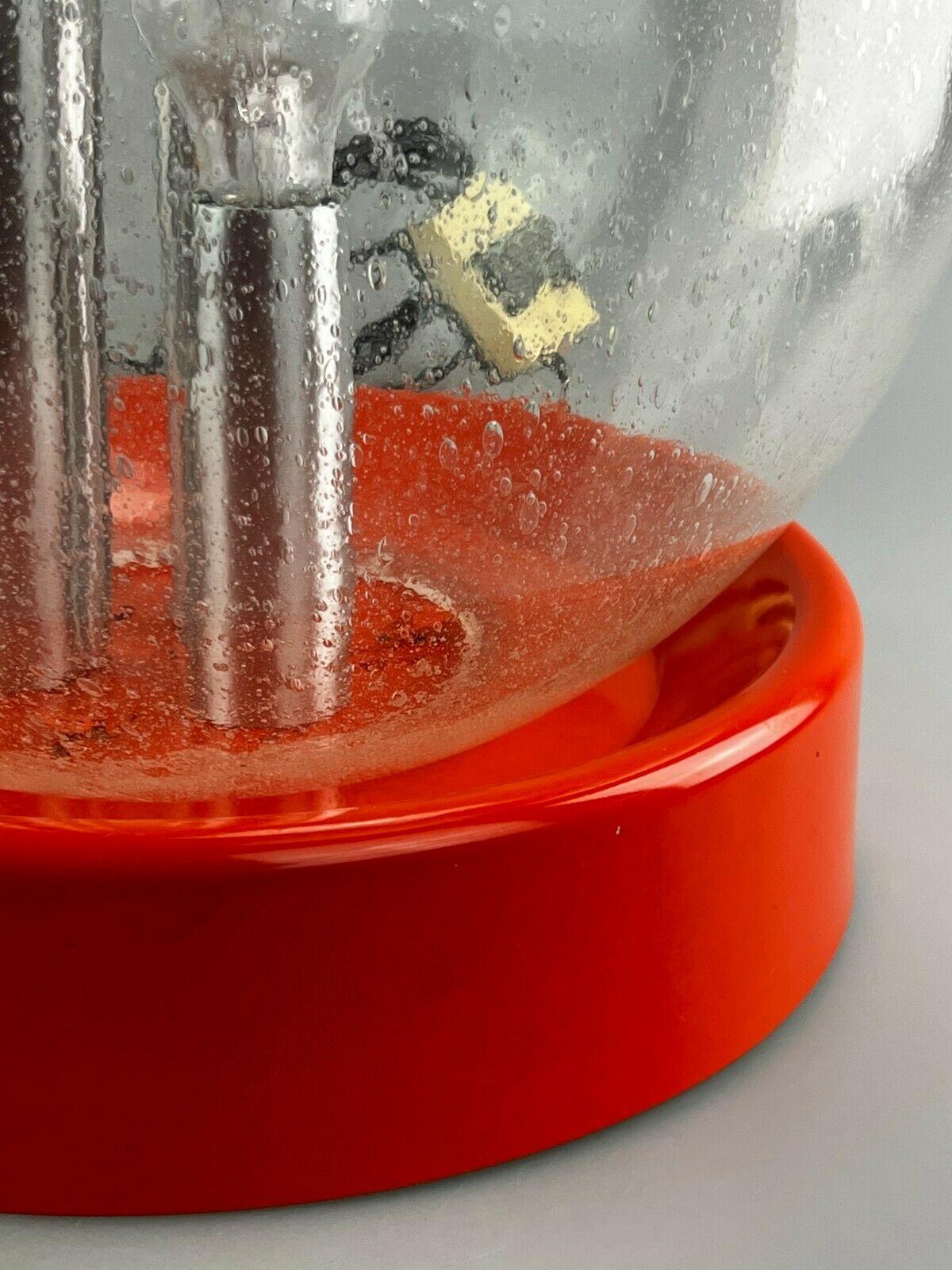 Métal Lampe de bureau à boule XXL des années 60 et 70, design ère spatiale, verre et métal en vente