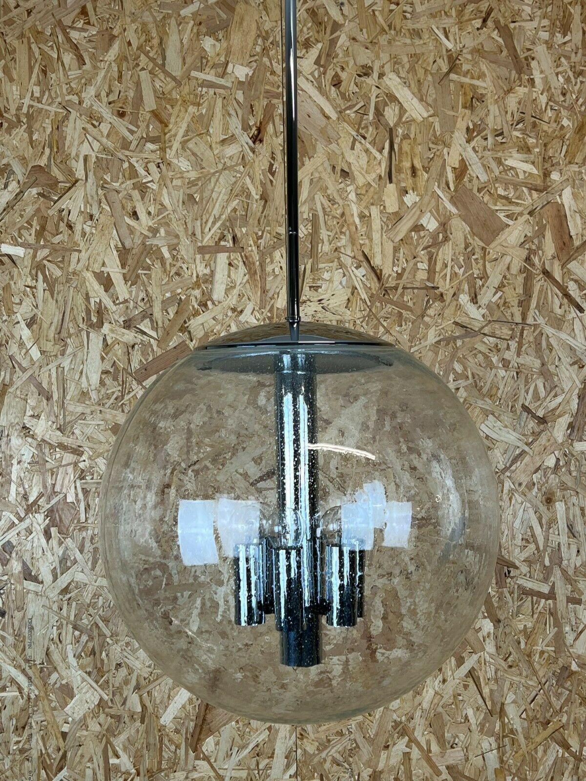 XXL 60s 70s Lamp Light Ceiling Lamp Limburg Spherical Lamp Ball Design 60s For Sale 5