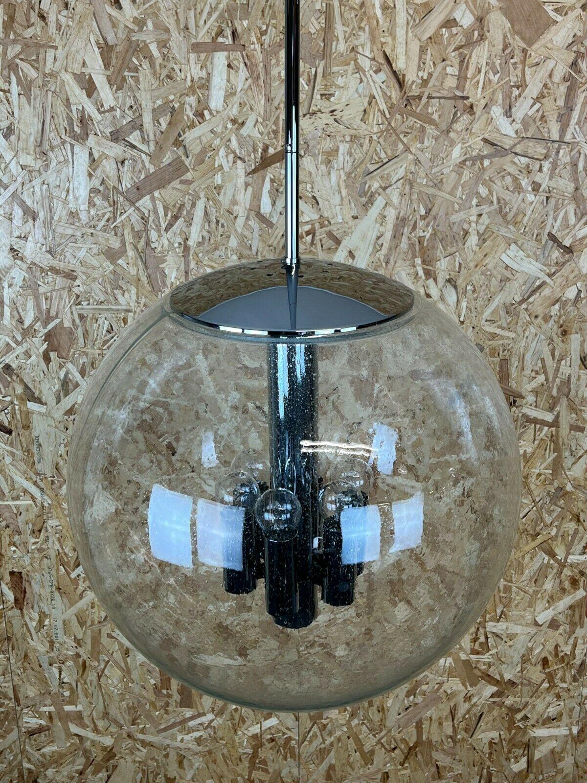 XXL 60s 70s Lamp Light Ceiling Lamp Limburg Spherical Lamp Ball Design 60s For Sale 2