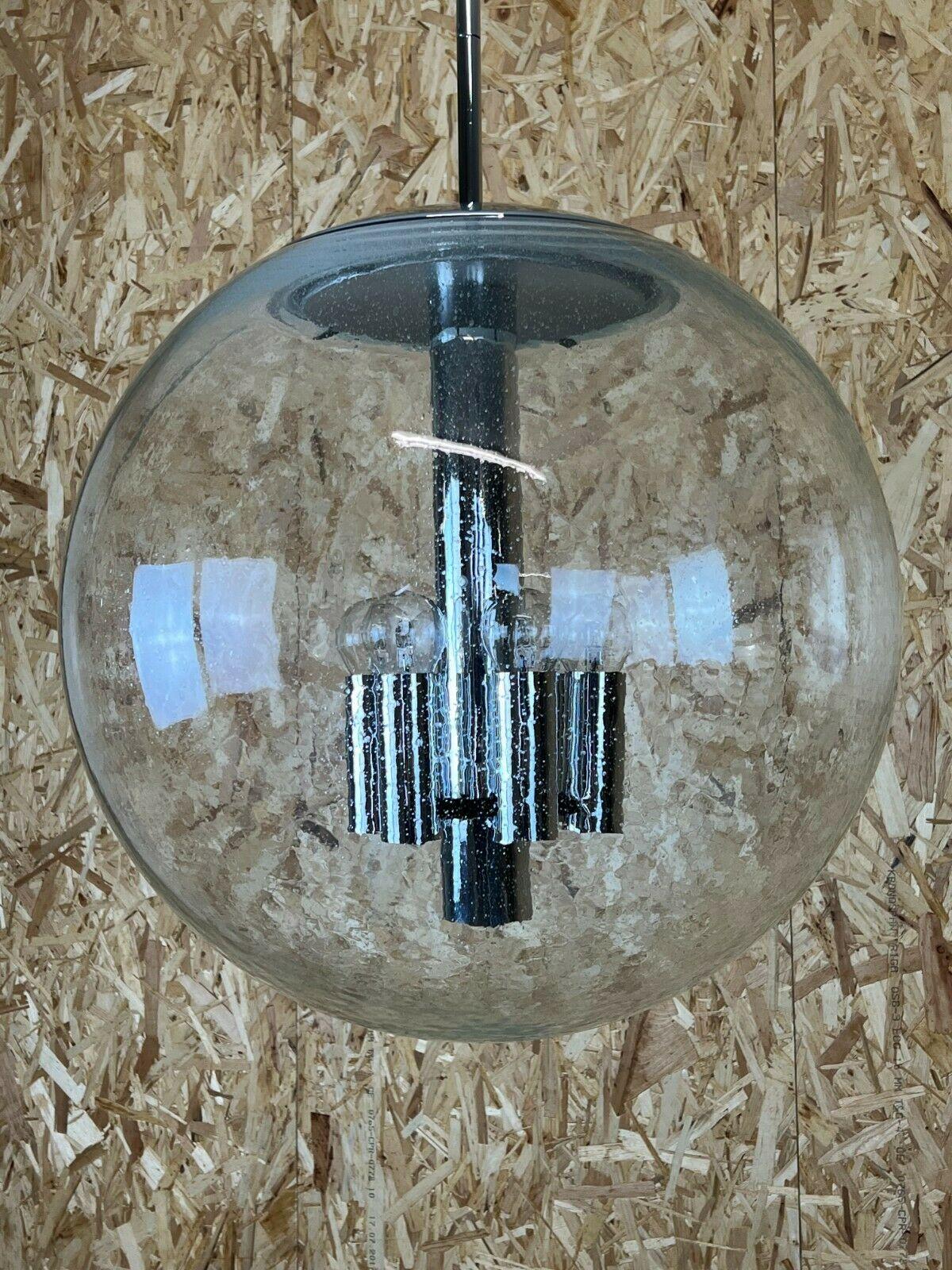 XXL 60s 70s Lamp Light Ceiling Lamp Limburg Spherical Lamp Ball Design 60s For Sale 3