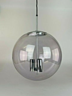 XXL 60s 70s Lamp Light Ceiling Lamp Limburg Spherical Lamp Ball Design