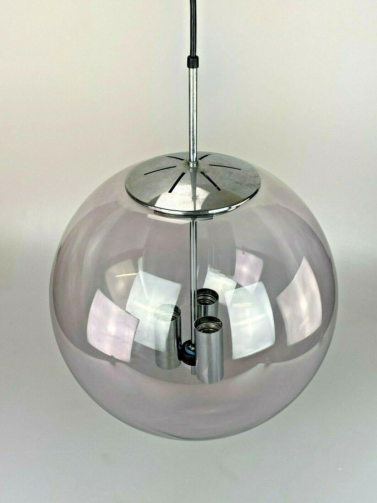 German XXL 60s 70s Lamp Light Ceiling Lamp Limburg Spherical Lamp Ball Design For Sale