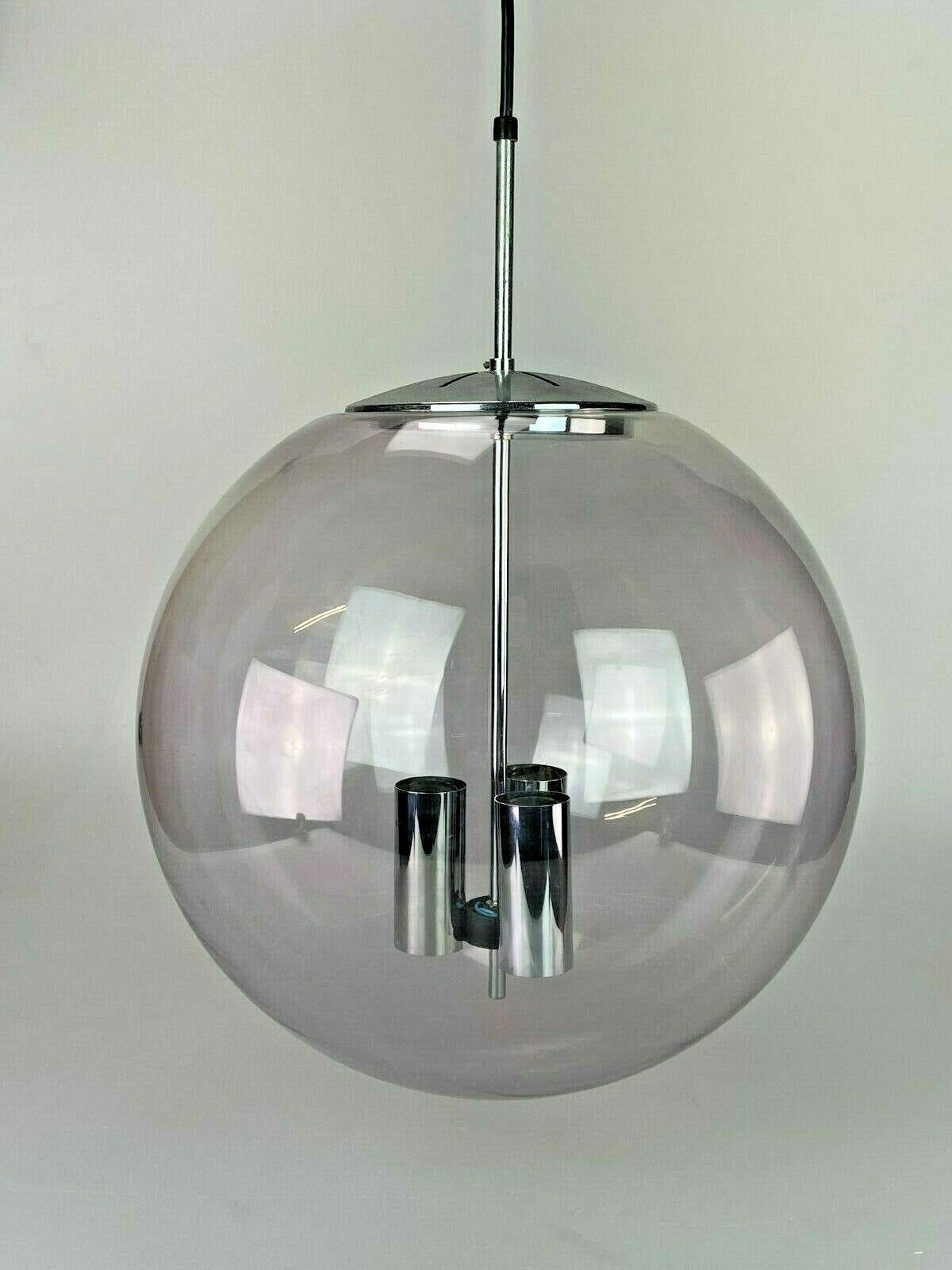 Late 20th Century XXL 60s 70s Lamp Light Ceiling Lamp Limburg Spherical Lamp Ball Design For Sale