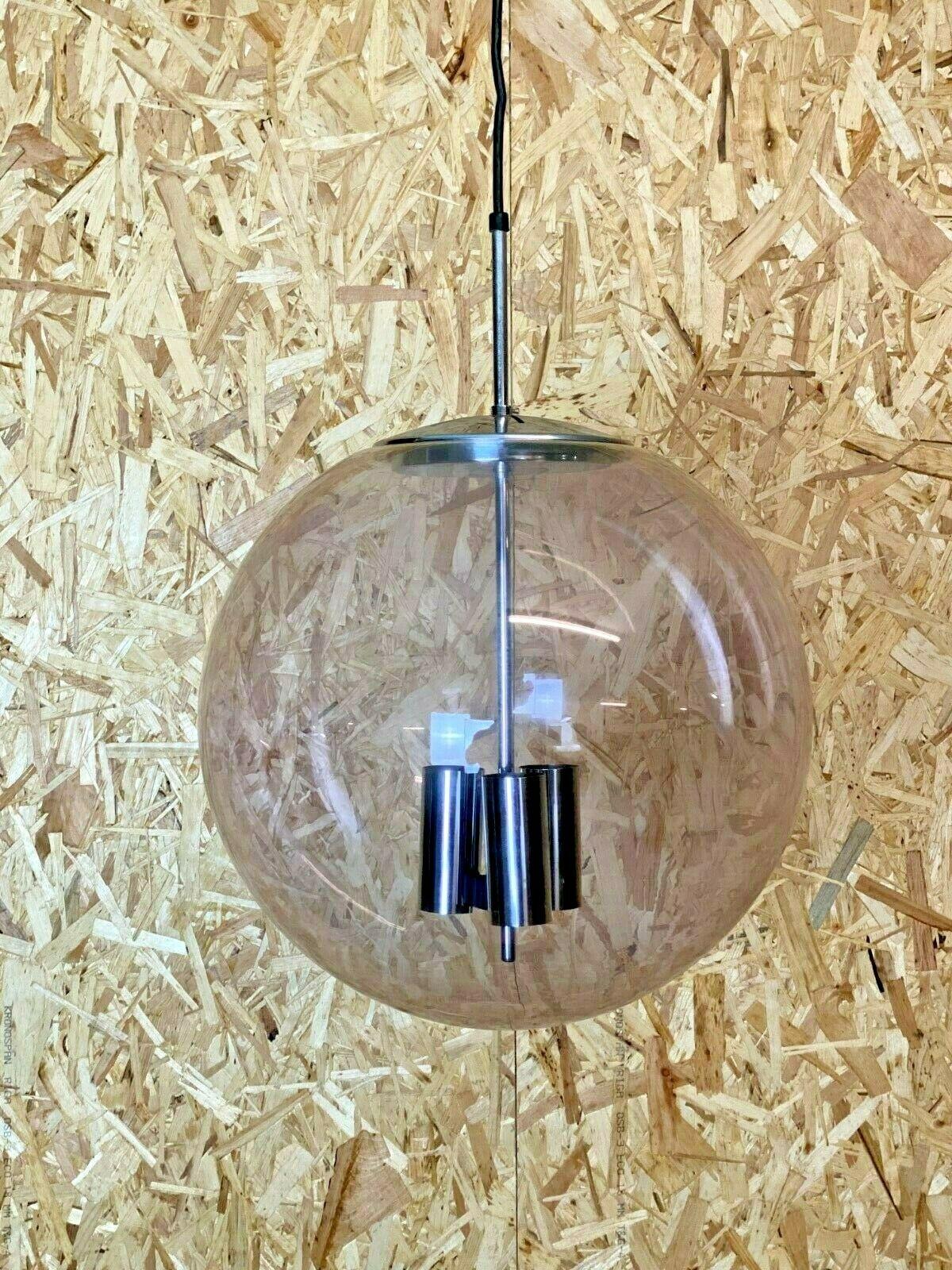 XXL 60s 70s Lamp Light Ceiling Lamp Limburg Spherical Lamp Ball Design For Sale 1
