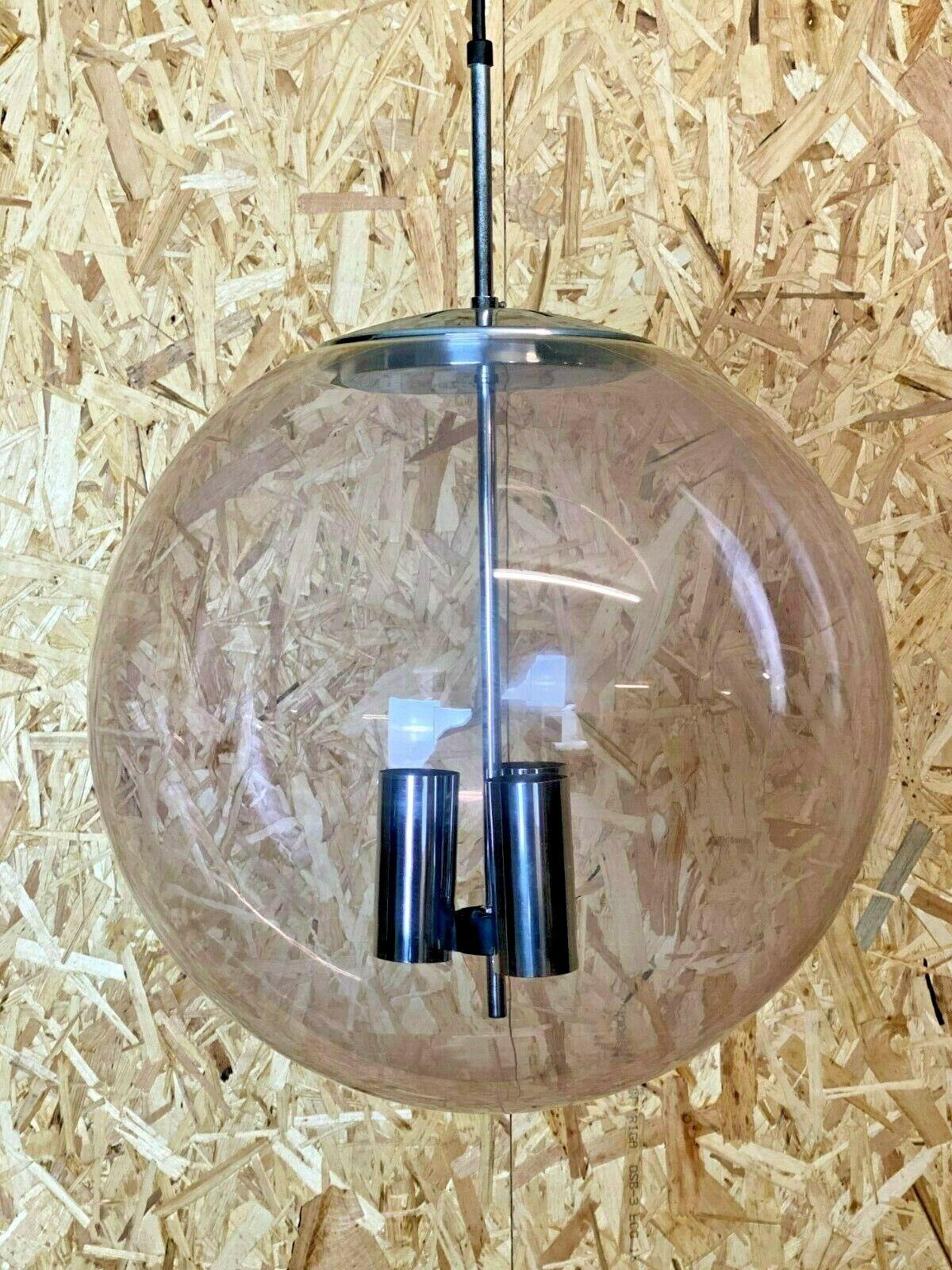 XXL 60s 70s Lamp Light Ceiling Lamp Limburg Spherical Lamp Ball Design For Sale 2