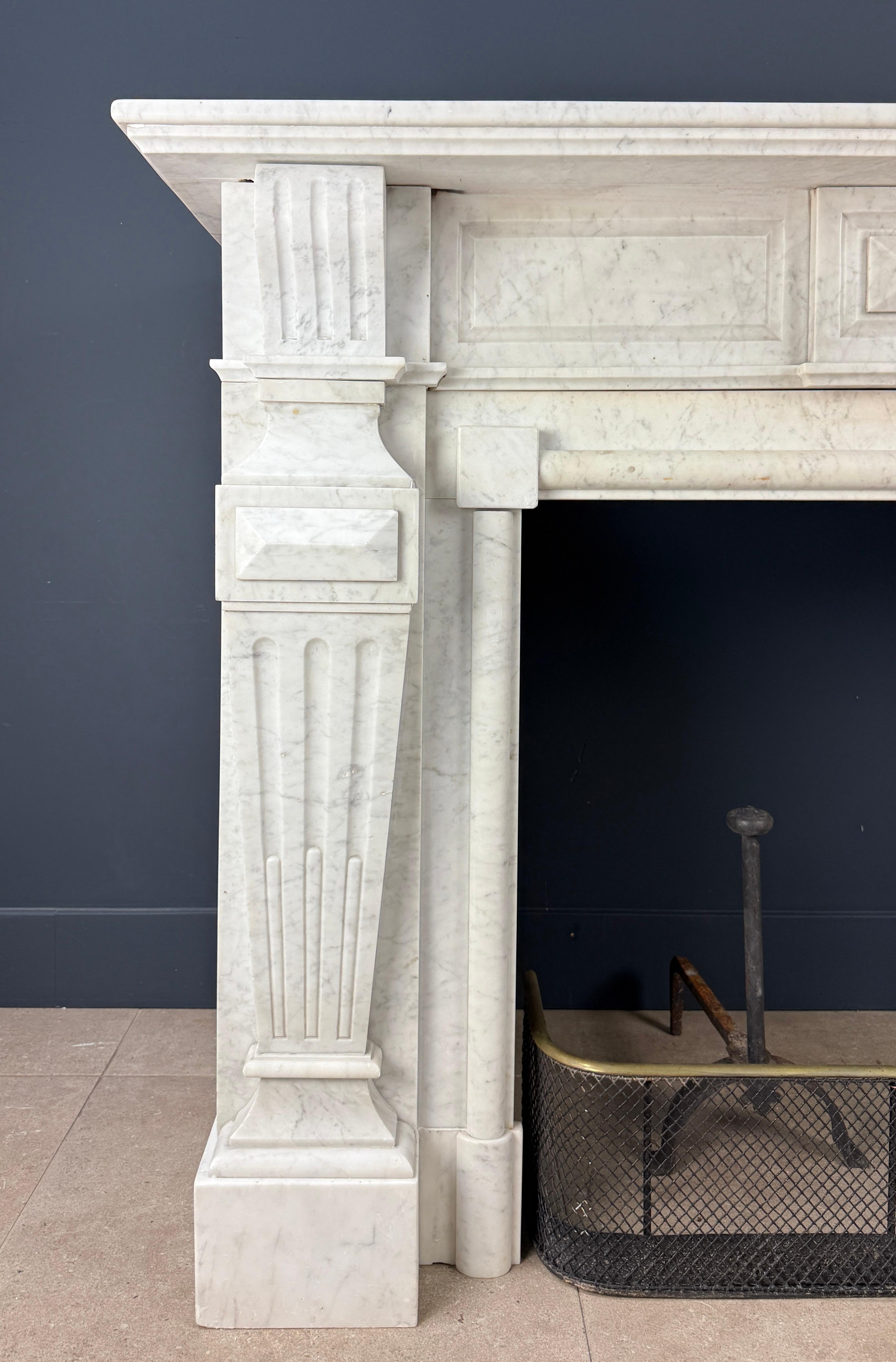 Revestimiento XXL Blanco Antiguo Mármol de Carrara Luis XV en venta