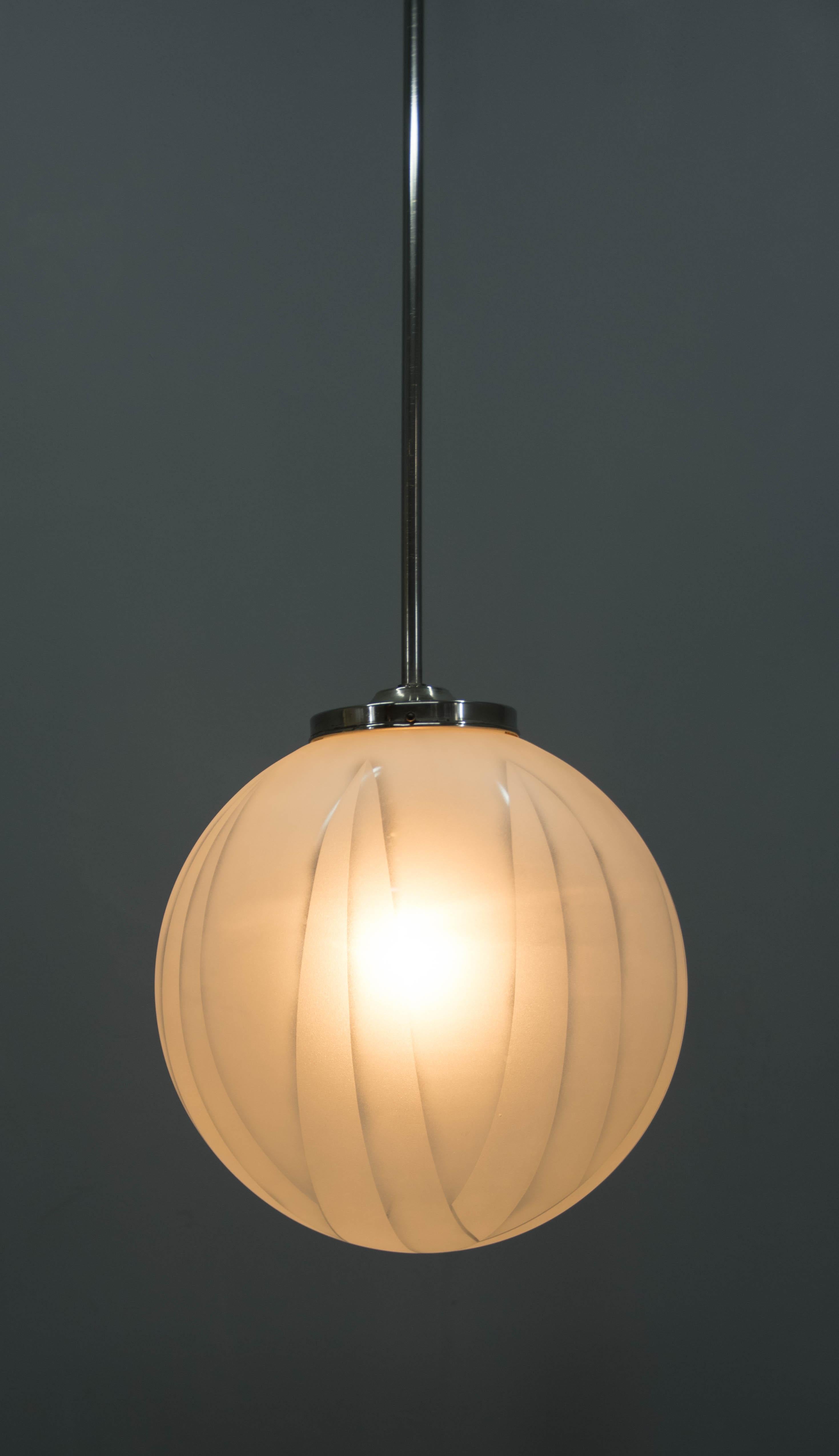 Vetro Ciondolo Art Deco XXL, anni '30 in vendita