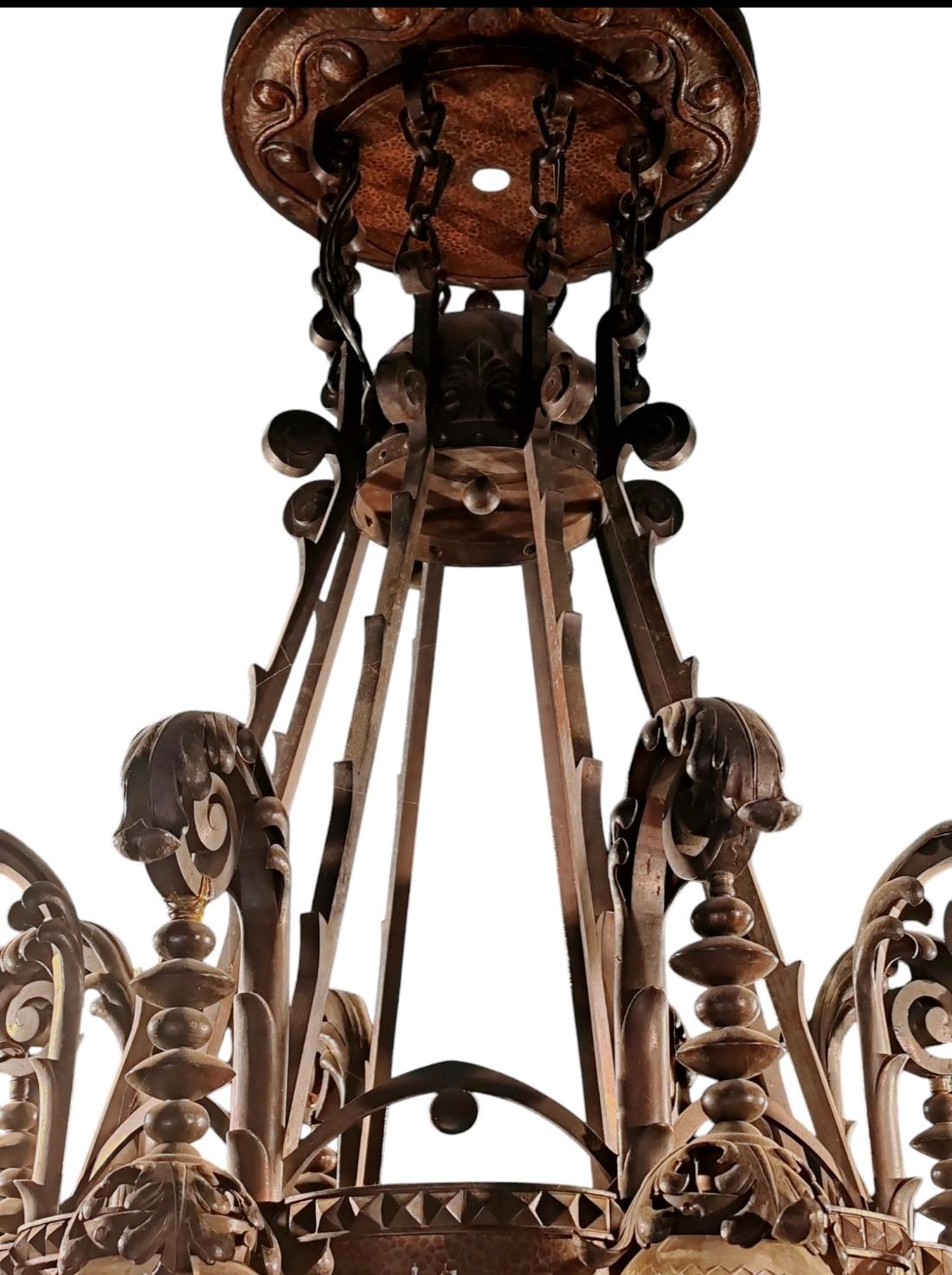 Arts and Crafts Lampadario XXL Arts&Crafts in vendita