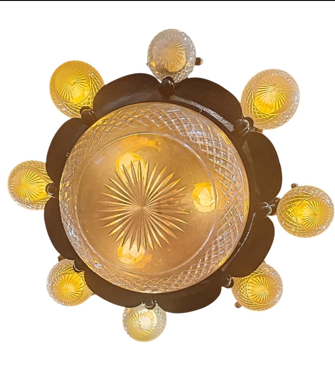 XX secolo Lampadario XXL Arts&Crafts in vendita