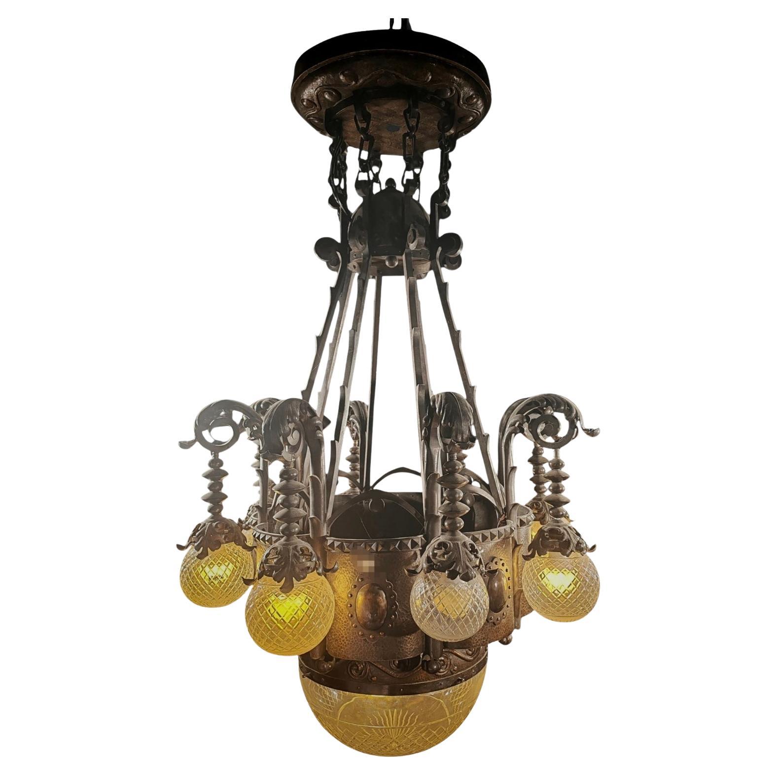 XXL Arts&Crafts chandelier
