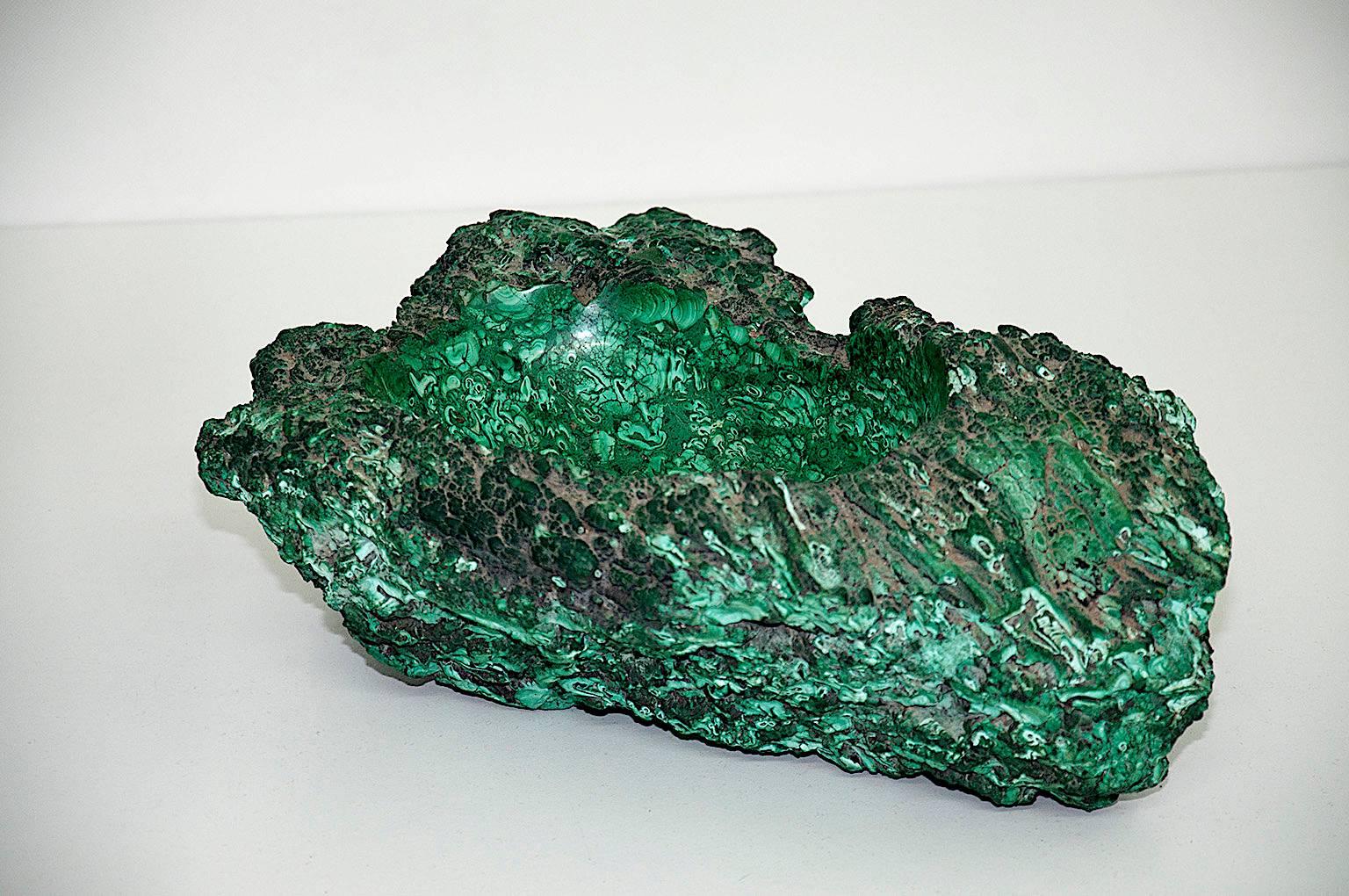 Posacenere extra large in Malachite o Videopoche 6