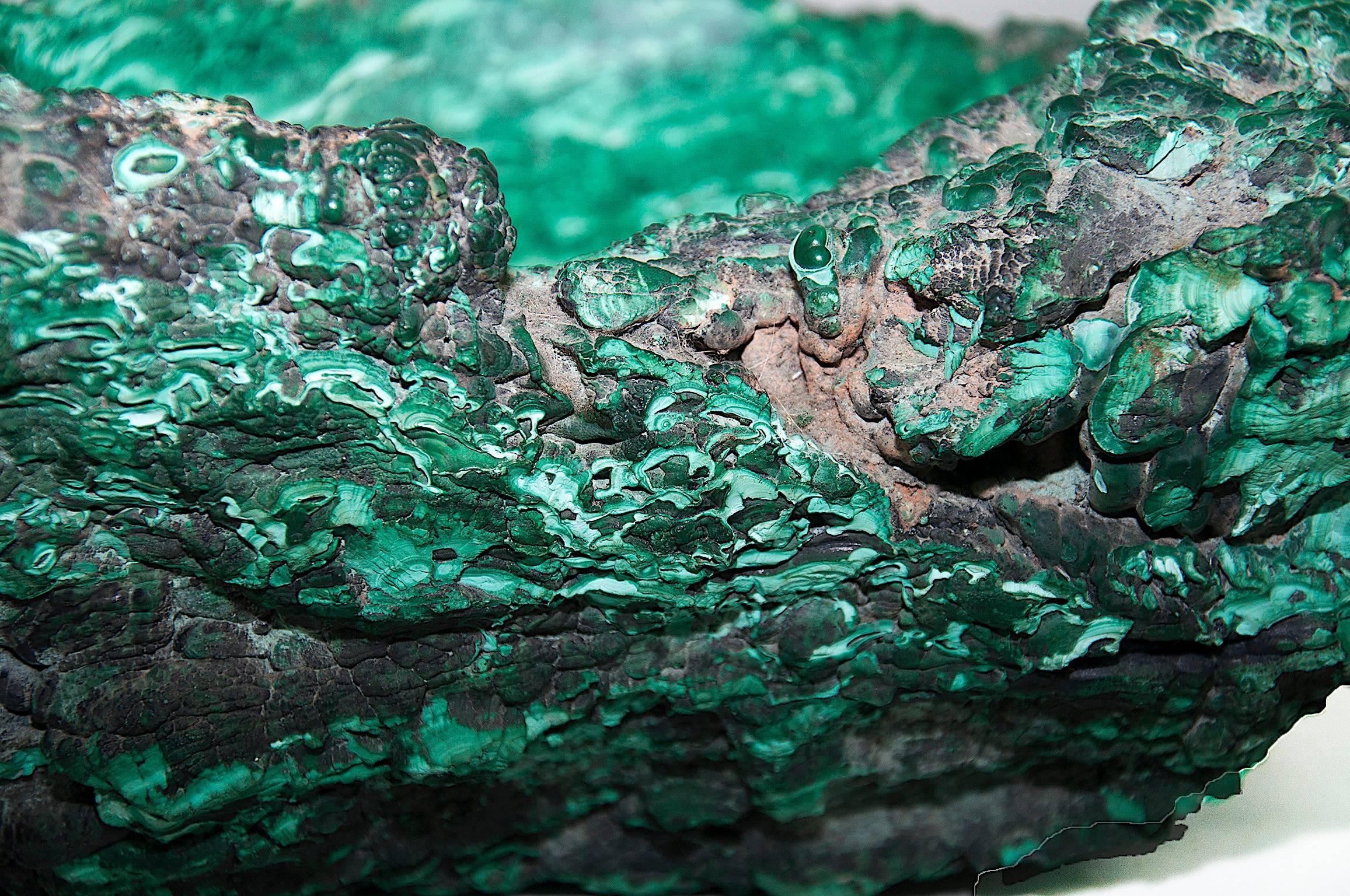 Posacenere extra large in Malachite o Videopoche 2