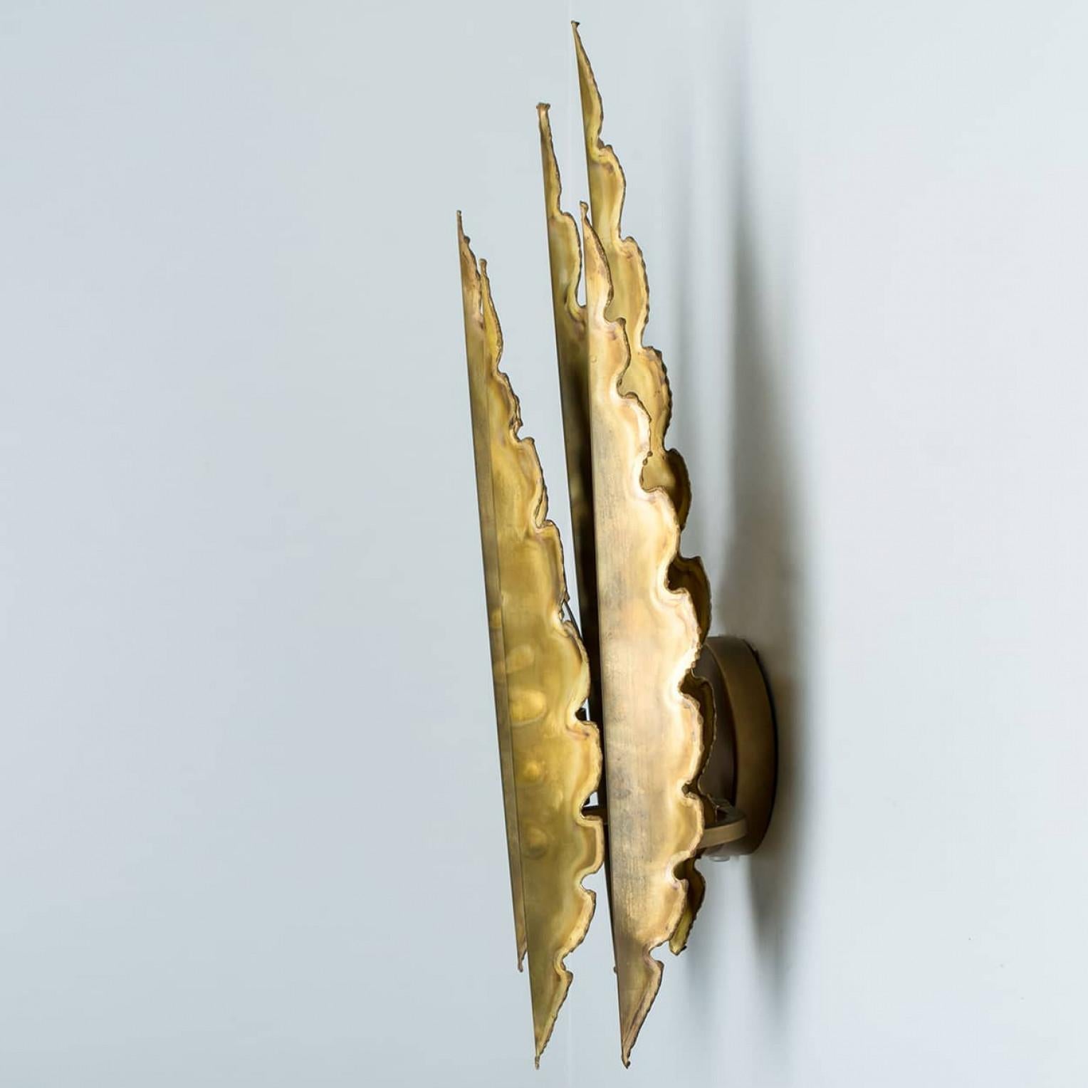 Applique XXL in ottone di I. Holm Sorensen, 1960 in vendita 4