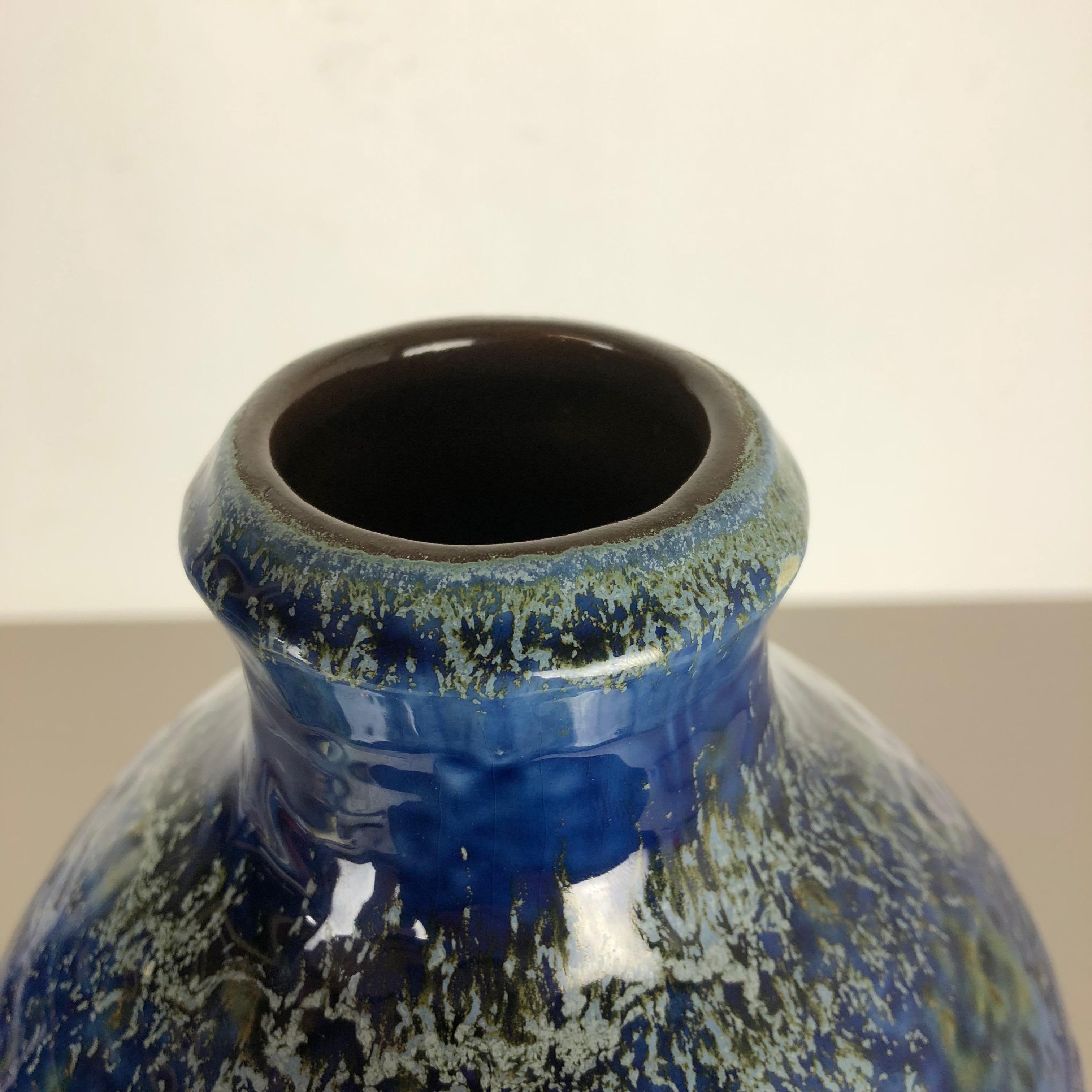 XXL Ceramic Pottery Vase by Heinz Siery for Carstens Tönnieshof, Germany, 1970s For Sale 8