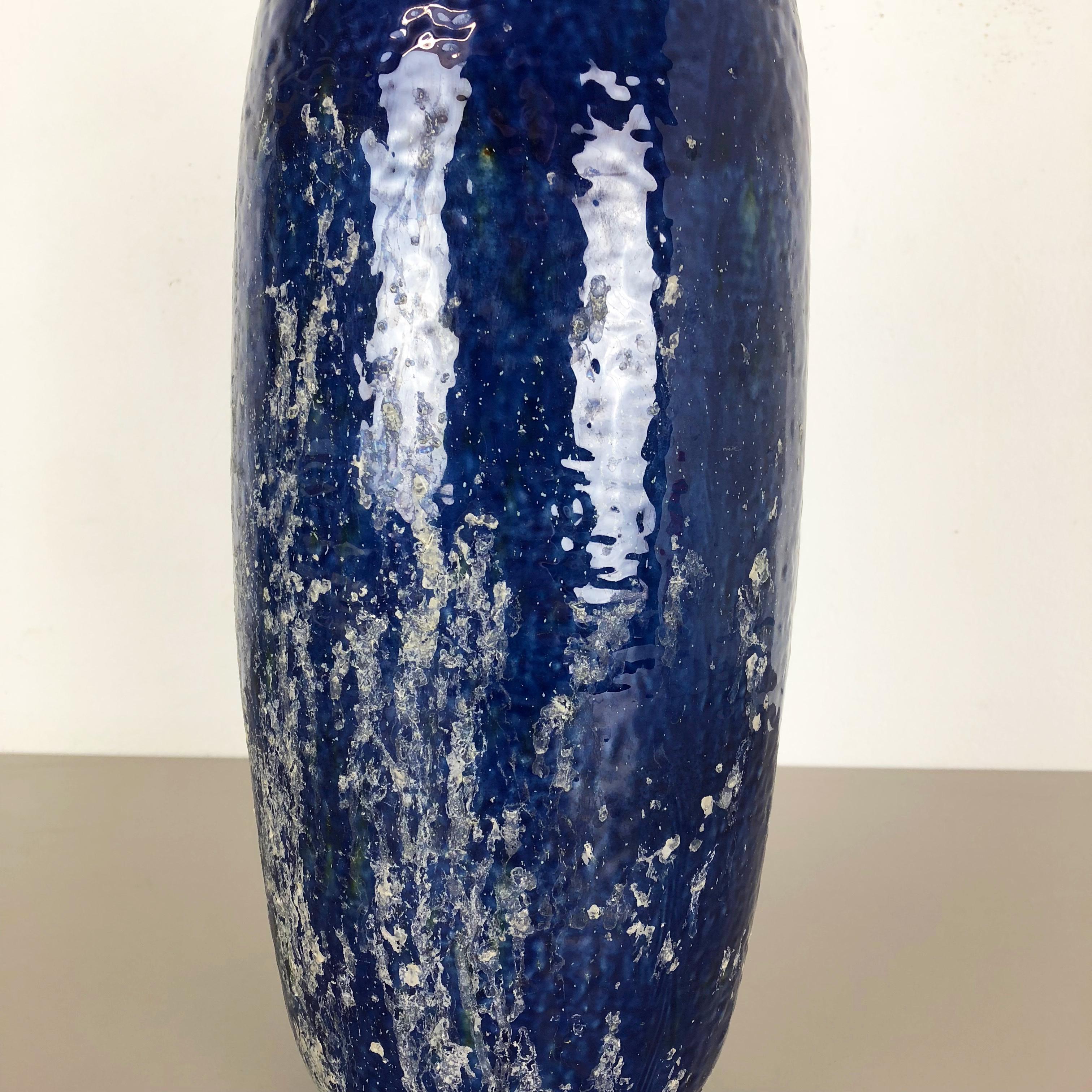 XXL Ceramic Pottery Vase by Heinz Siery for Carstens Tönnieshof, Germany, 1970s In Good Condition For Sale In Kirchlengern, DE