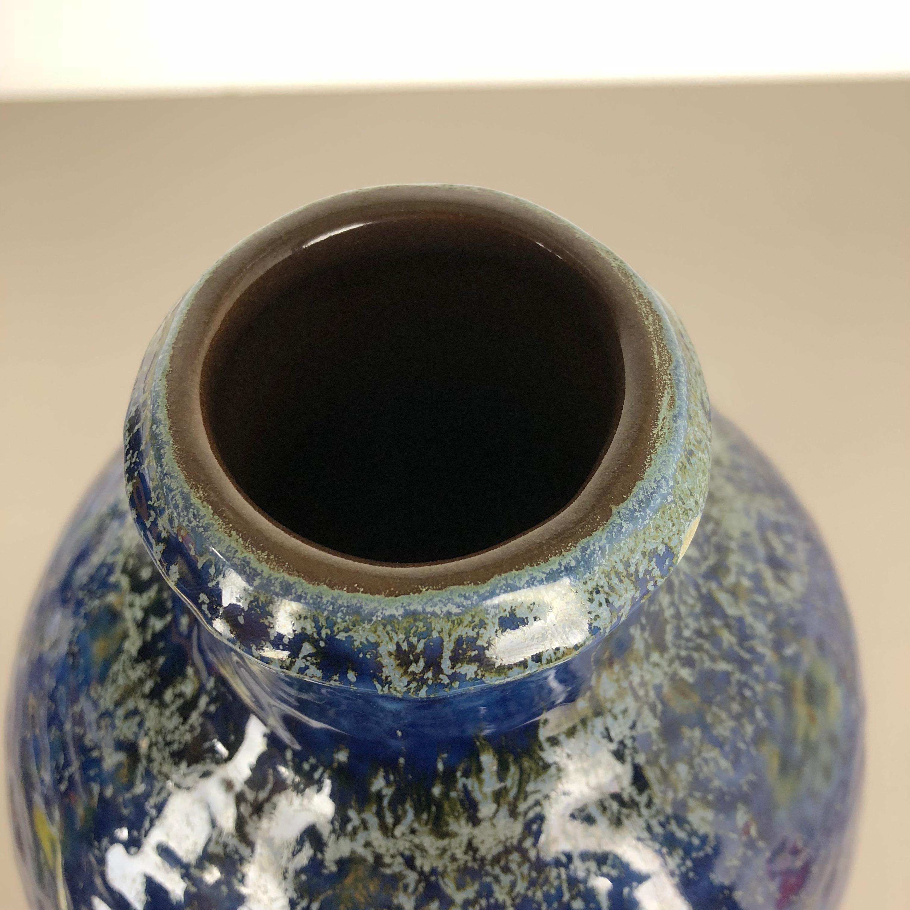 XXL Ceramic Pottery Vase by Heinz Siery for Carstens Tönnieshof, Germany, 1970s 1