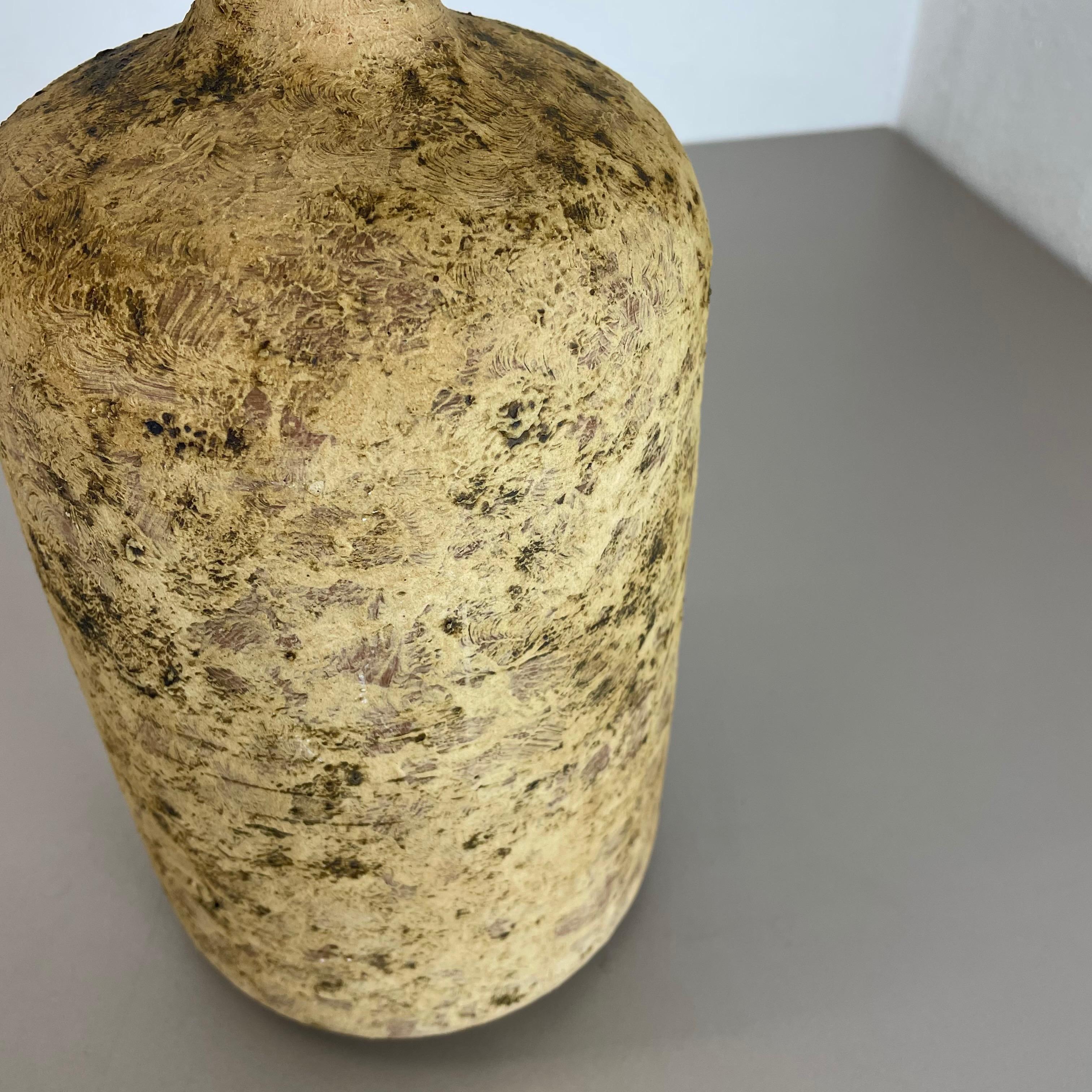 XXL Ceramic Studio Pottery Vase by Gerhard Liebenthron, Germany, 1960s For Sale 7