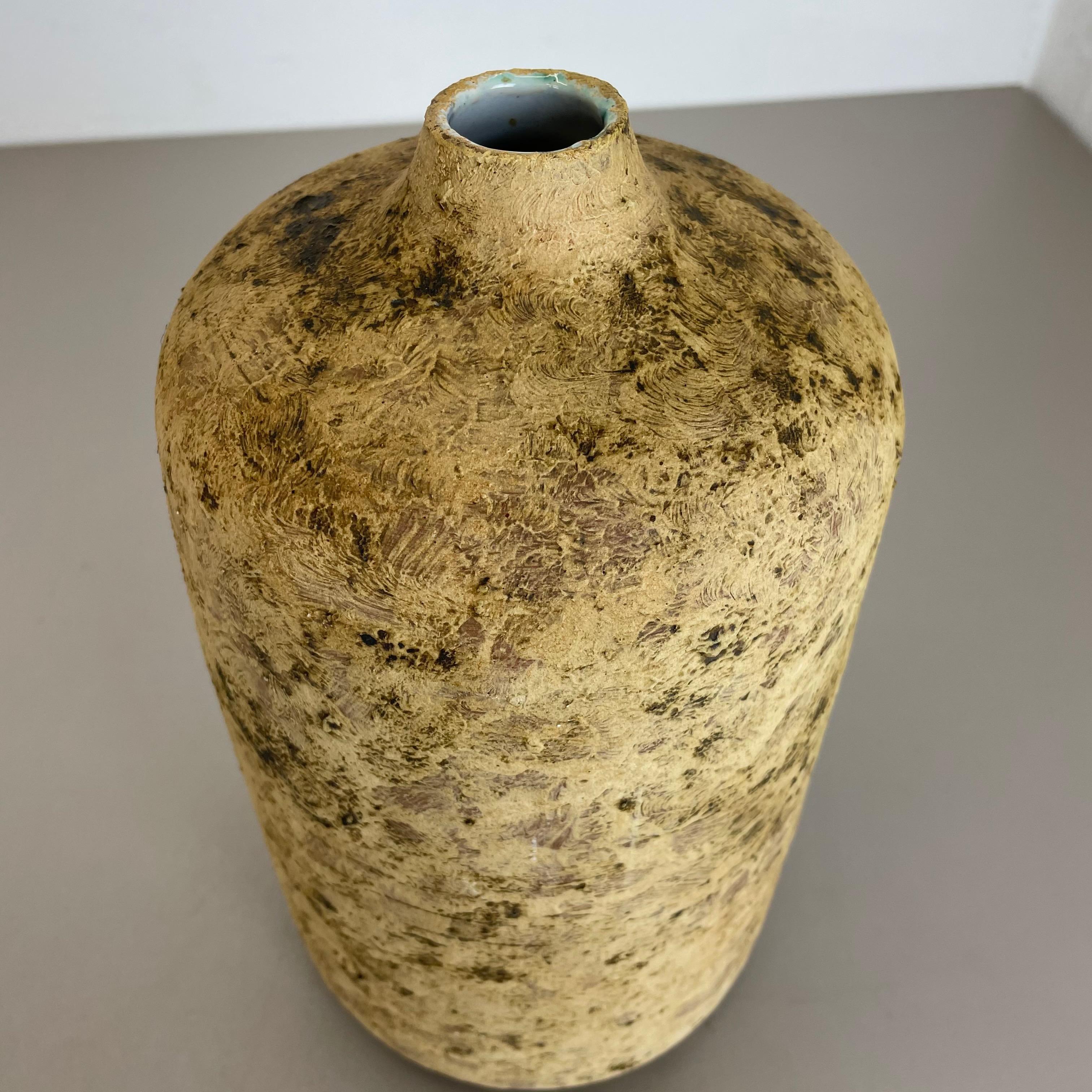 Vaso XXL in ceramica Studio Pottery di Gerhard Liebenthron, Germania, anni '60 in vendita 6