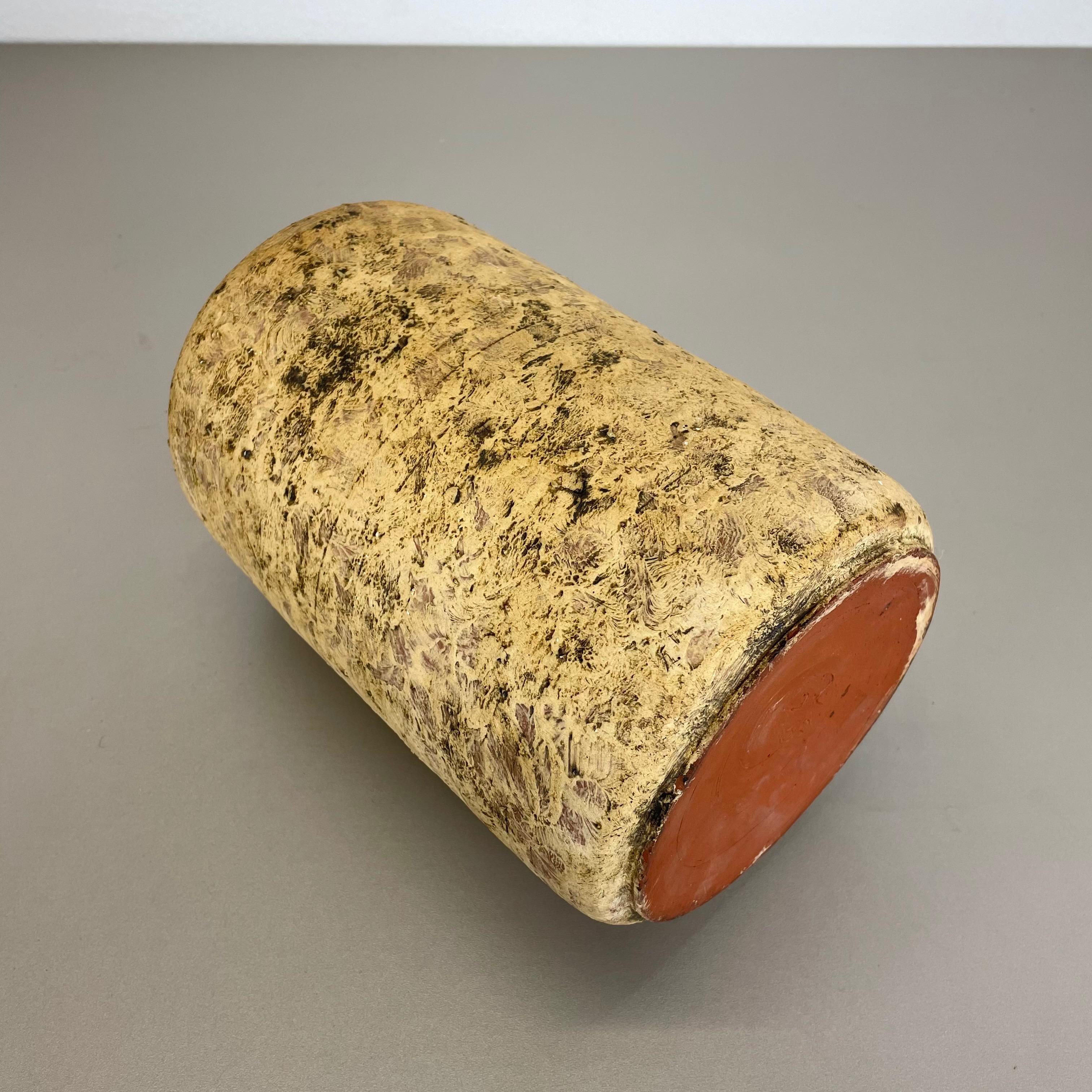 Vaso XXL in ceramica Studio Pottery di Gerhard Liebenthron, Germania, anni '60 in vendita 7