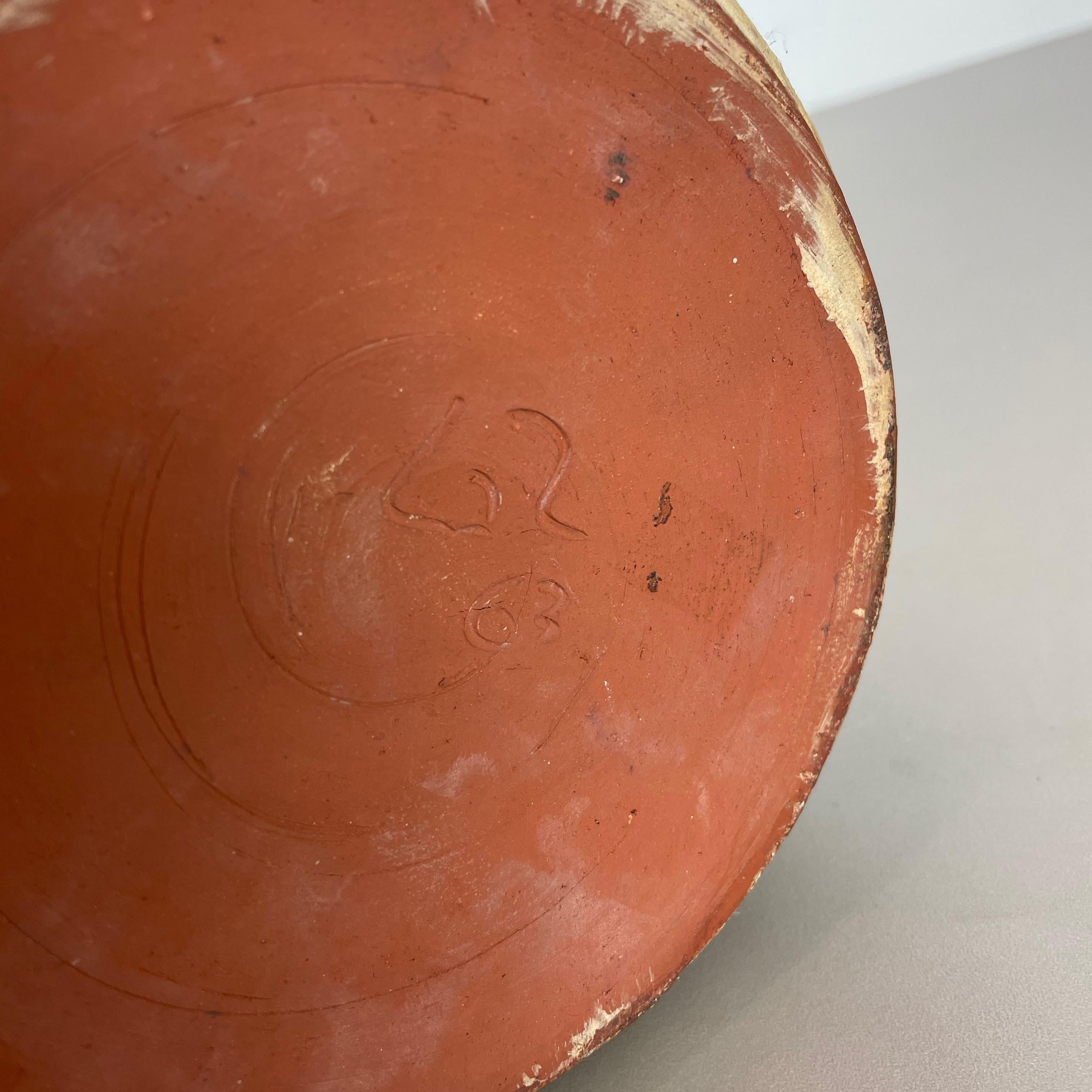 Vaso XXL in ceramica Studio Pottery di Gerhard Liebenthron, Germania, anni '60 in vendita 9