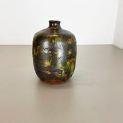 XXL Ceramic Studio Pottery Vase by Gerhard Liebenthron, Germany, 1960s