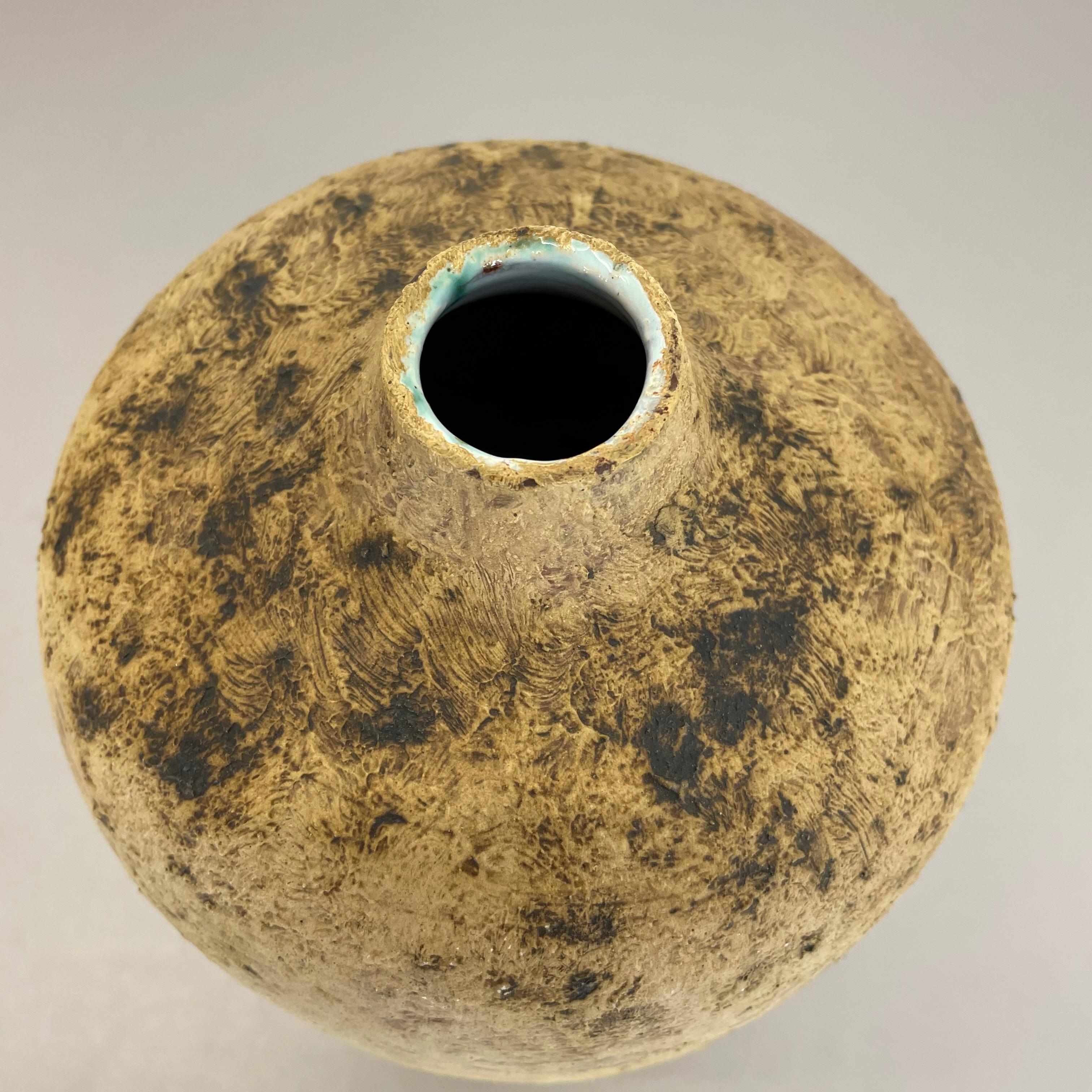 Vaso XXL in ceramica Studio Pottery di Gerhard Liebenthron, Germania, anni '60 in vendita 1