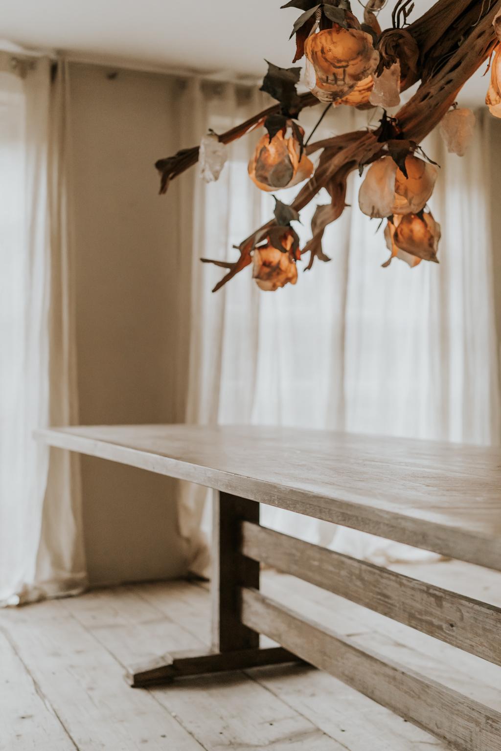 Belgian Extra Large Customize Oak Dining Table