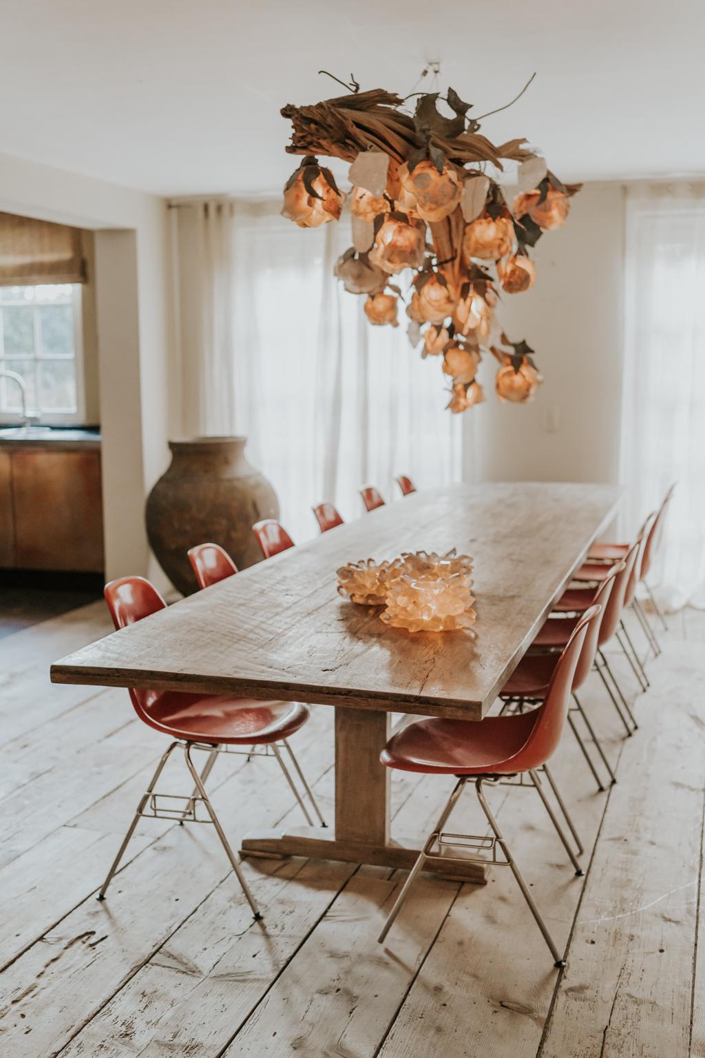 Extra Large Customize Oak Dining Table 3