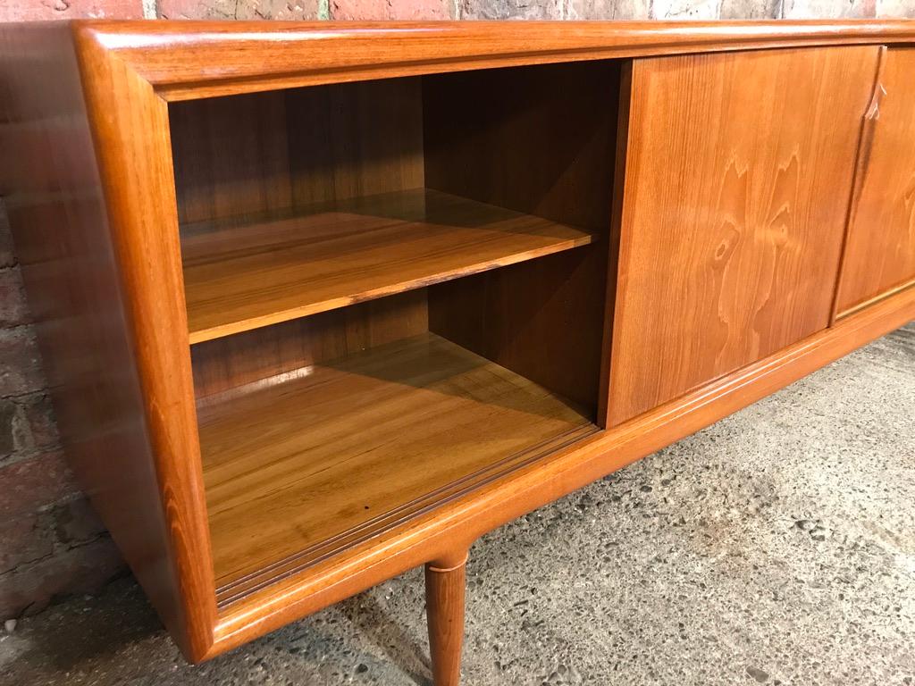 Extra Large Danish Midcentury Gunni Omann Teak Sideboard by ACO Møbler, 1960s For Sale 5