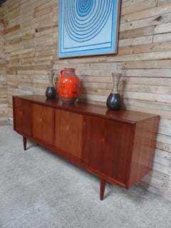 XXL Danish Teak Retro Vintage Sideboard by Kurt Østervig for Møbler, Denmark