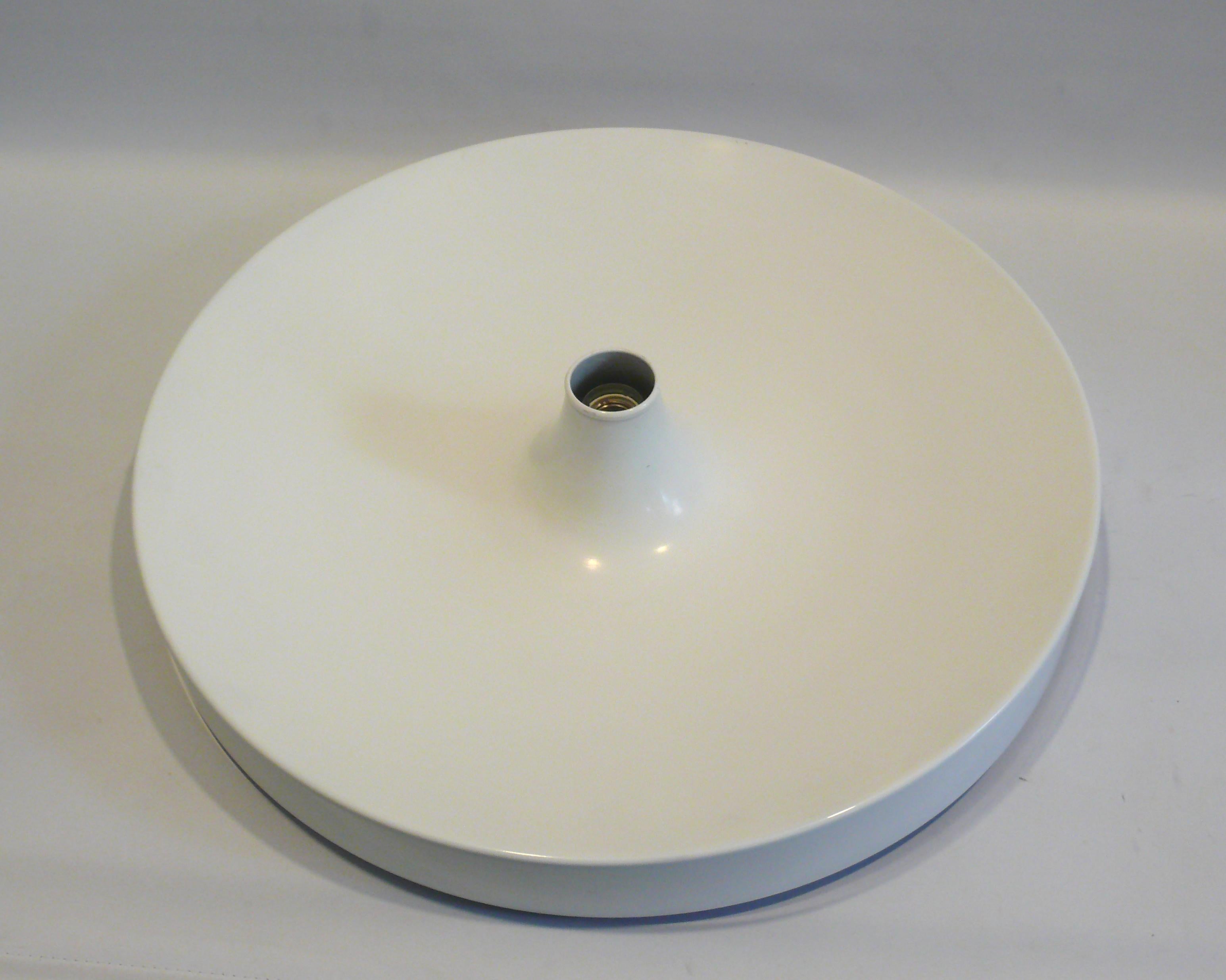 XXL Disc Flush Mount or Wall Light, Germany, 1960s For Sale 7