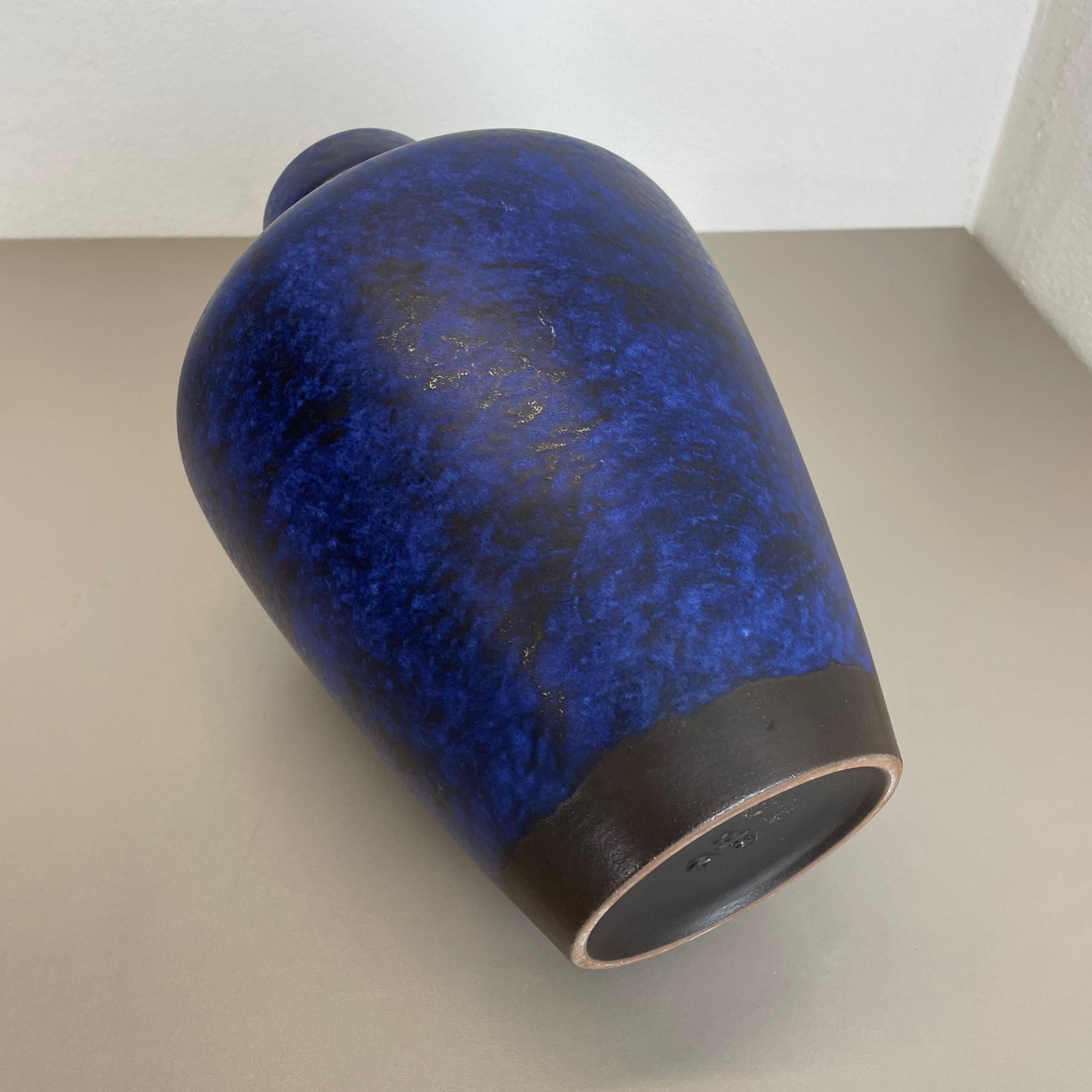 xxl Vaso da terra in ceramica Lava Floor di Fritz Van Daalen, Germania, anni '60 in vendita 8