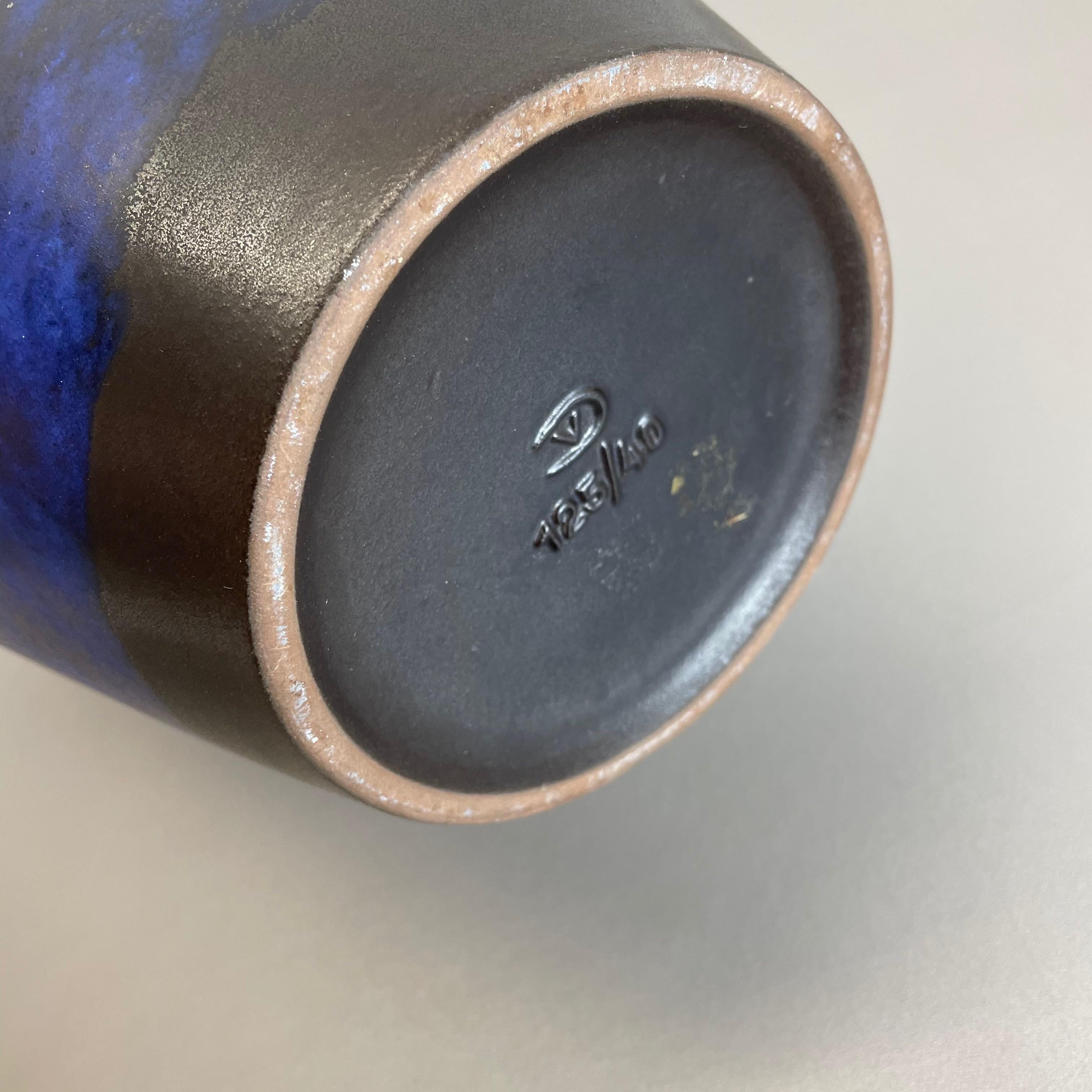 xxl Vaso da terra in ceramica Lava Floor di Fritz Van Daalen, Germania, anni '60 in vendita 9