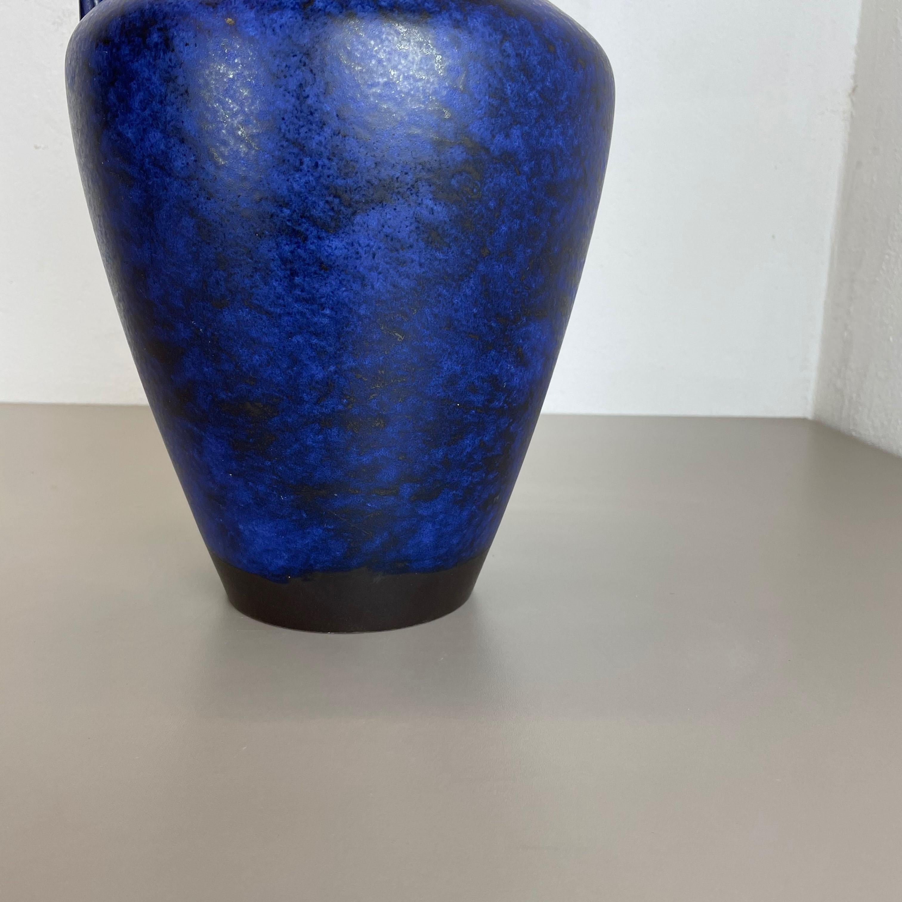 Mid-Century Modern xxl Fat Lava Floor Ceramic Pottery Floor Vase by Fritz van Daalen, Germany 1960s For Sale