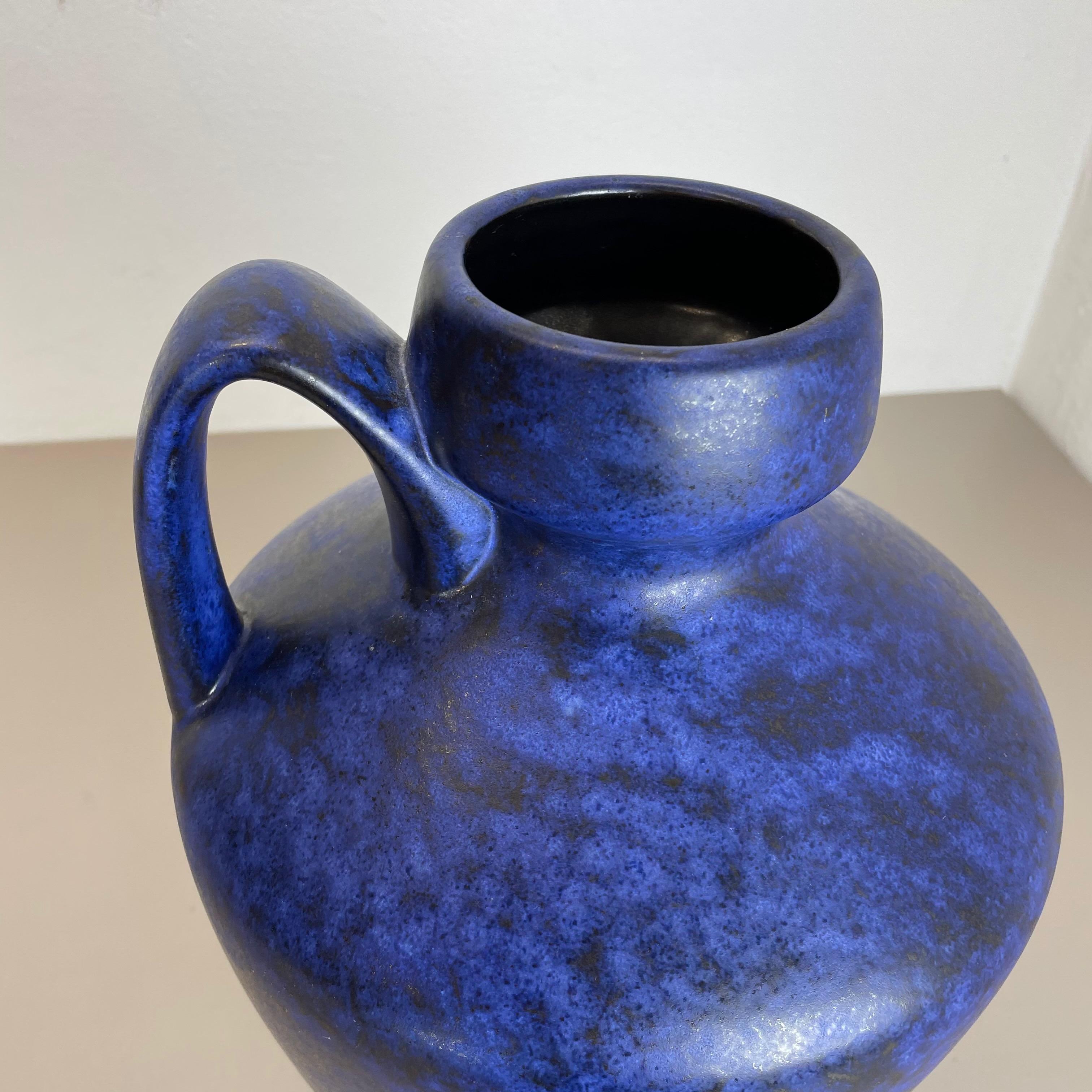 xxl Fat Lava Floor Ceramic Pottery Floor Vase by Fritz van Daalen, Germany 1960s For Sale 1