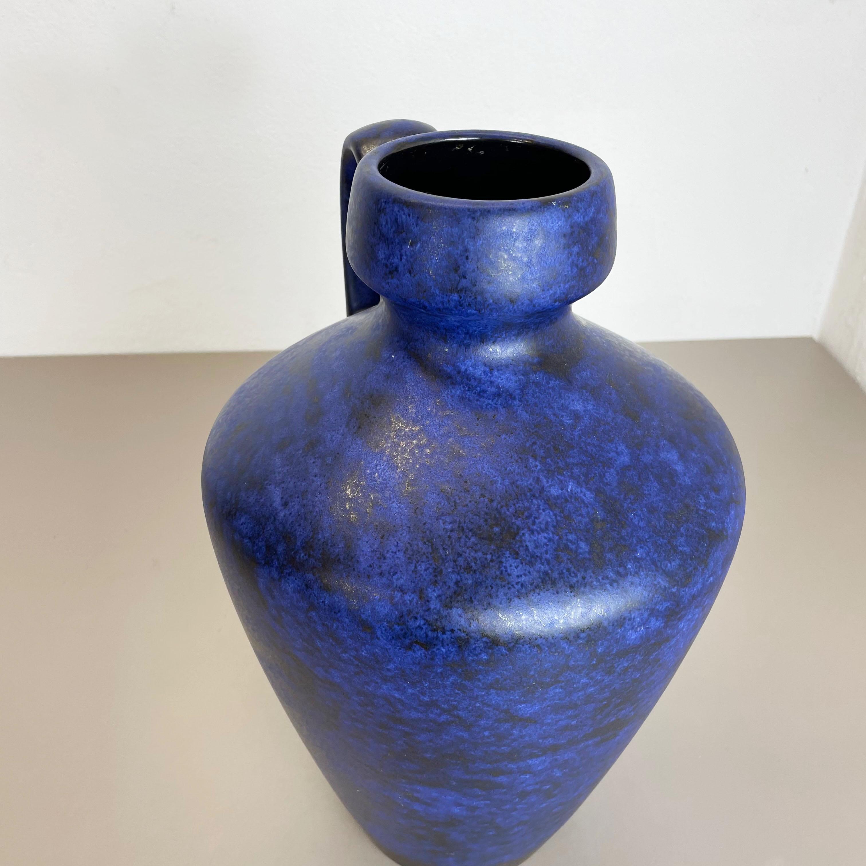 xxl Fat Lava Floor Ceramic Pottery Floor Vase by Fritz van Daalen, Germany 1960s For Sale 4