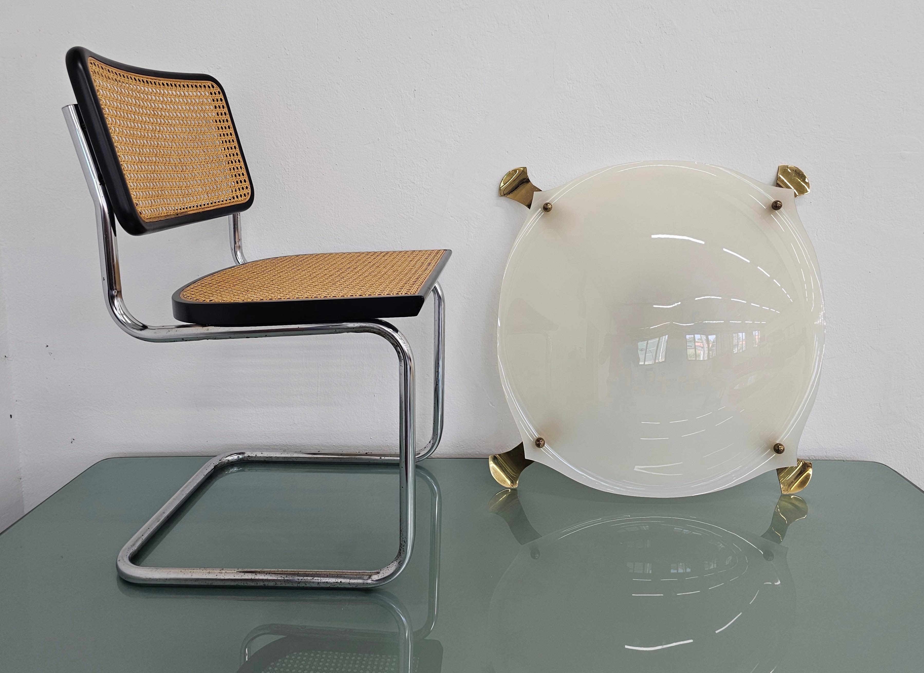 Italian XXL Flush Mount designed by Angelo Lelli for Arredoluce, Italy 1960s For Sale