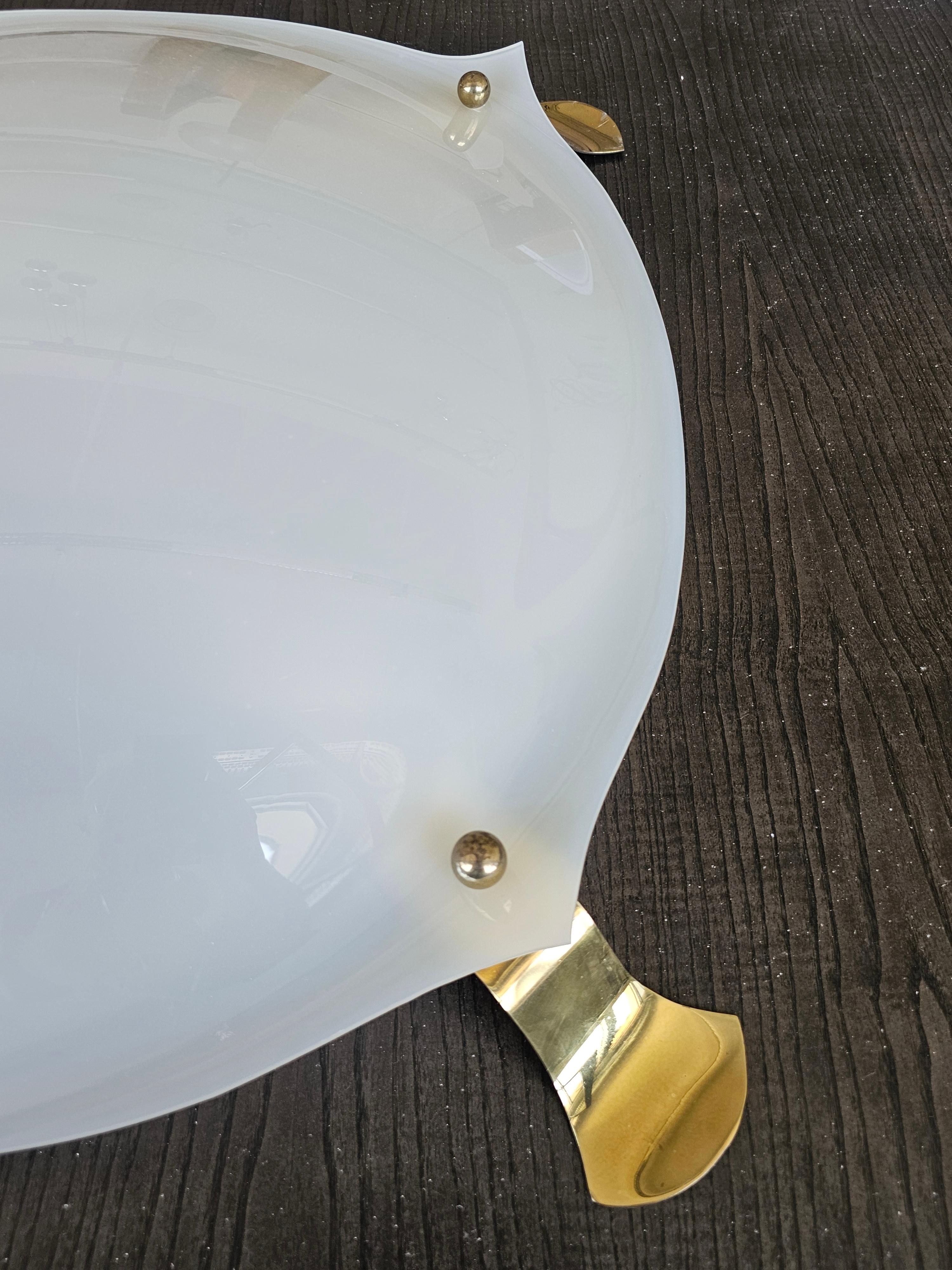 XXL Flush Mount designed by Angelo Lelli for Arredoluce, Italy 1960s For Sale 1