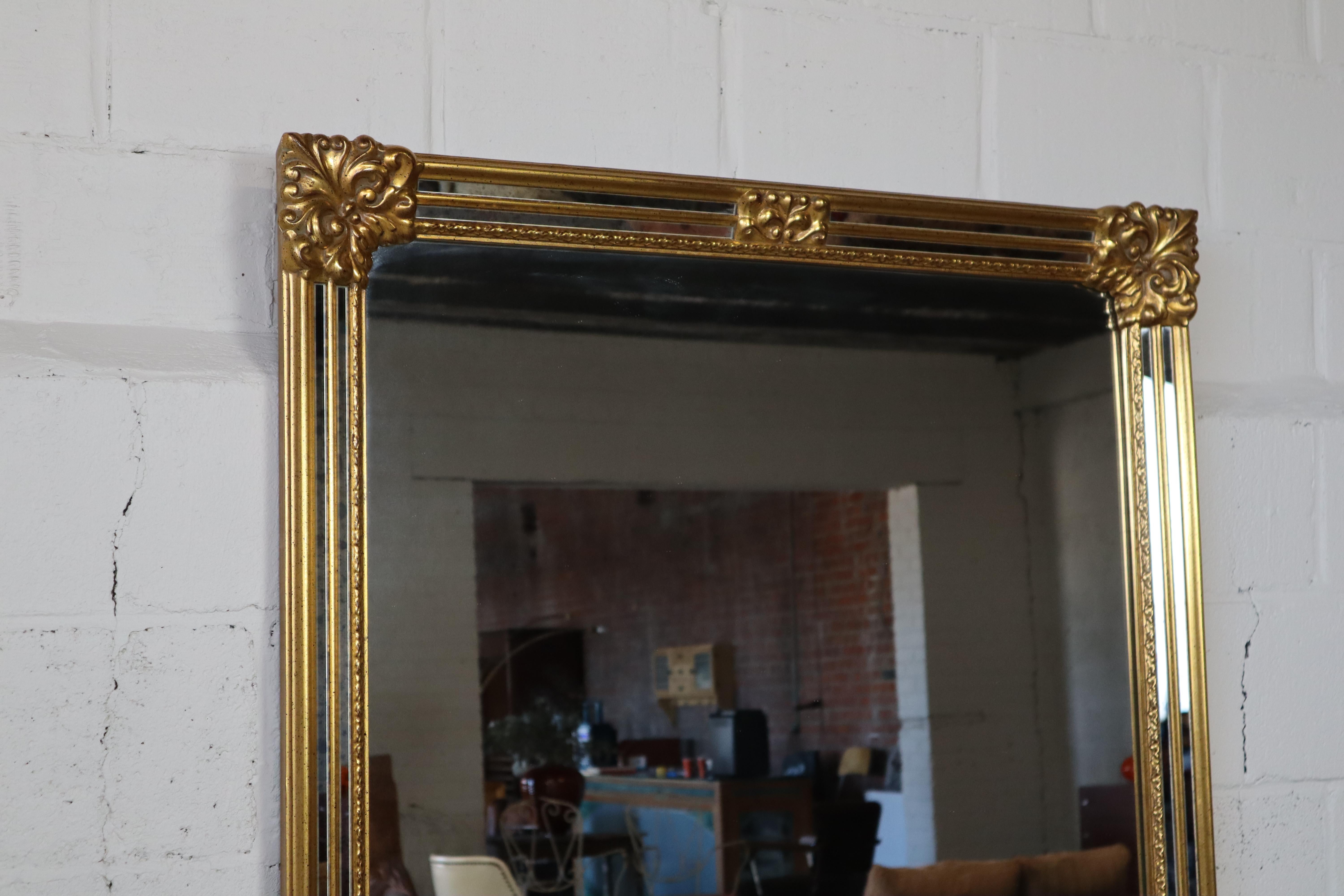 XXL Gilded Mirror by Deknudt, 1970s 6