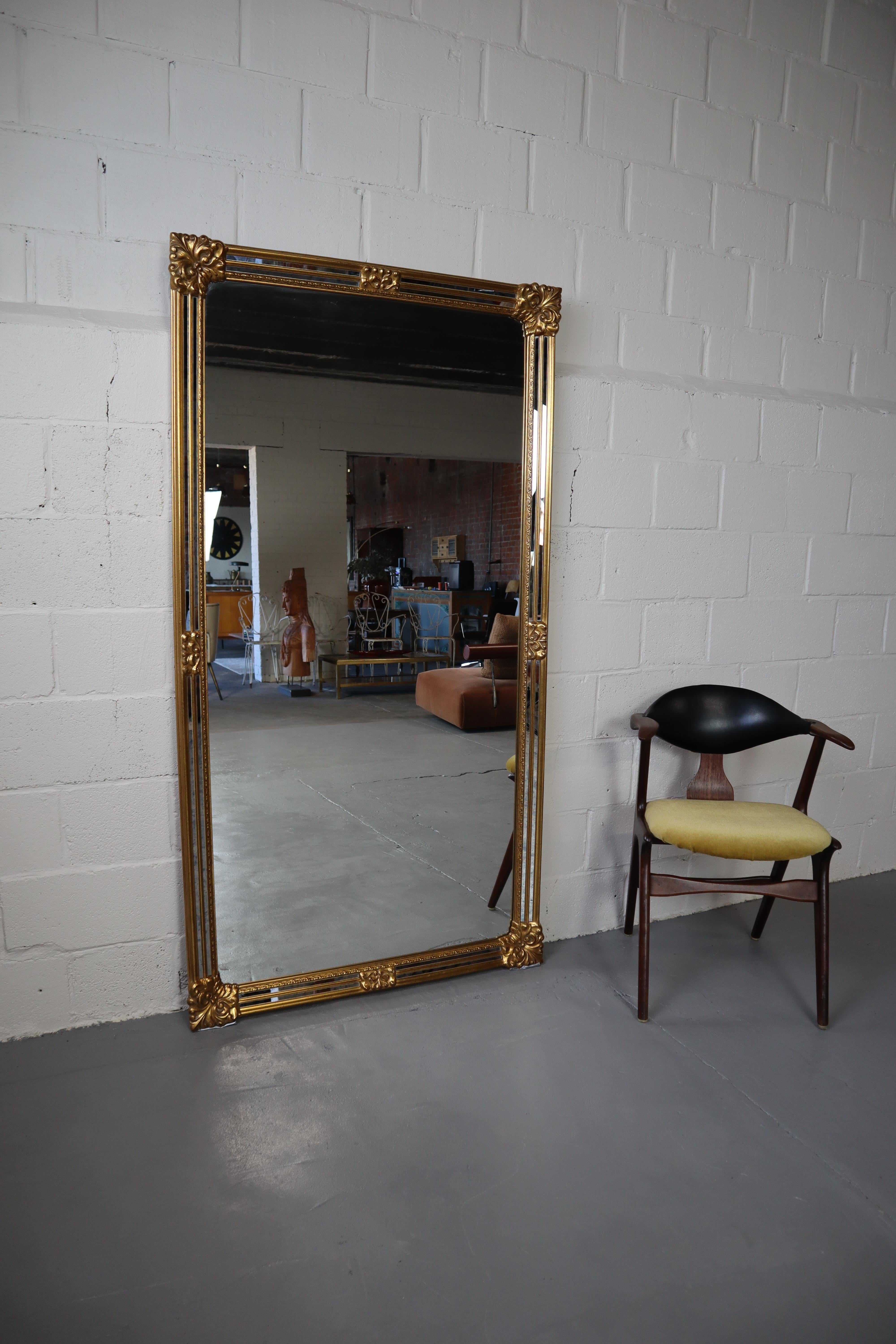 XXL Gilded Mirror by Deknudt, 1970s 1