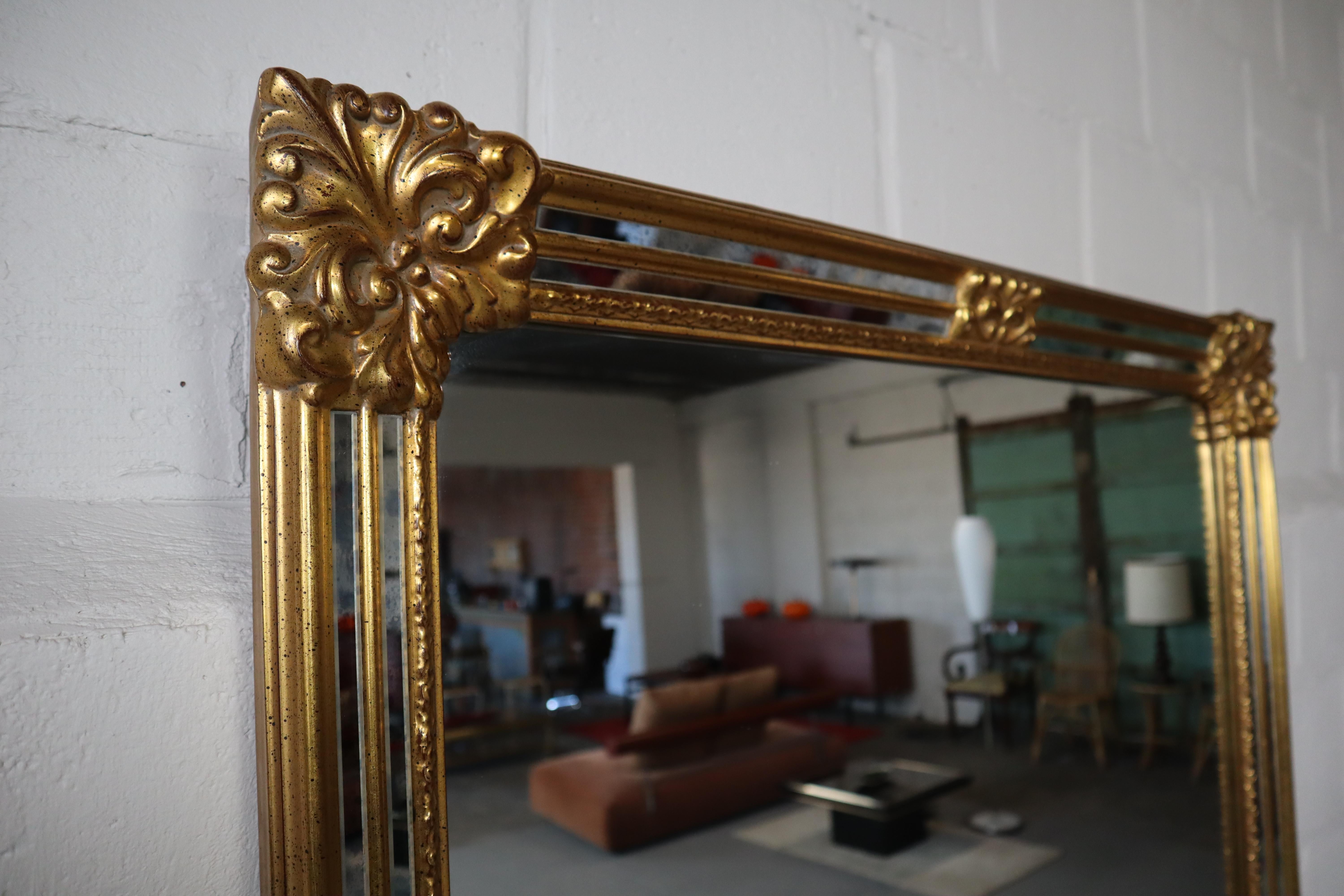 XXL Gilded Mirror by Deknudt, 1970s 2