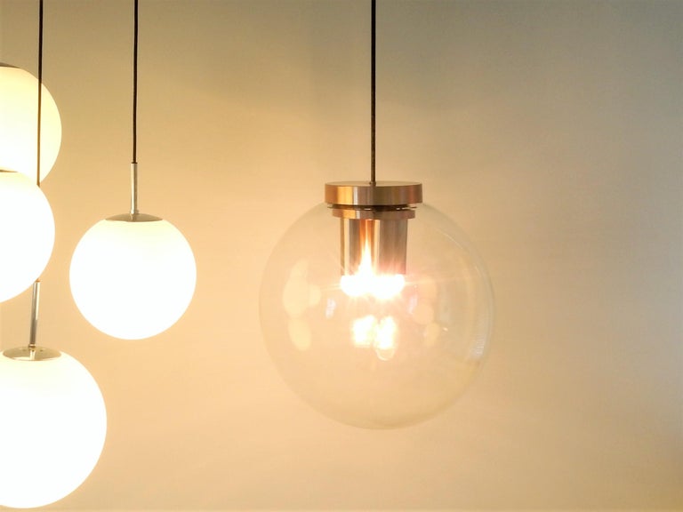 Extra Large Glass Globe Pendant Lamp For Raak The Netherlands 1960s 4 Available At 1stdibs Extra Large Glass Globe Pendant Lamp, Extra Large Glass Globe Pendant Light