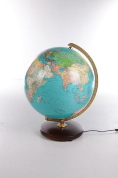 XXL Glass Globe with Lighting Brand Columbus 1975