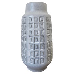 XXL Graue Bodenvase aus Keramik von Scheurich, Modell 226-50, Westdeutsche 1970er Jahre