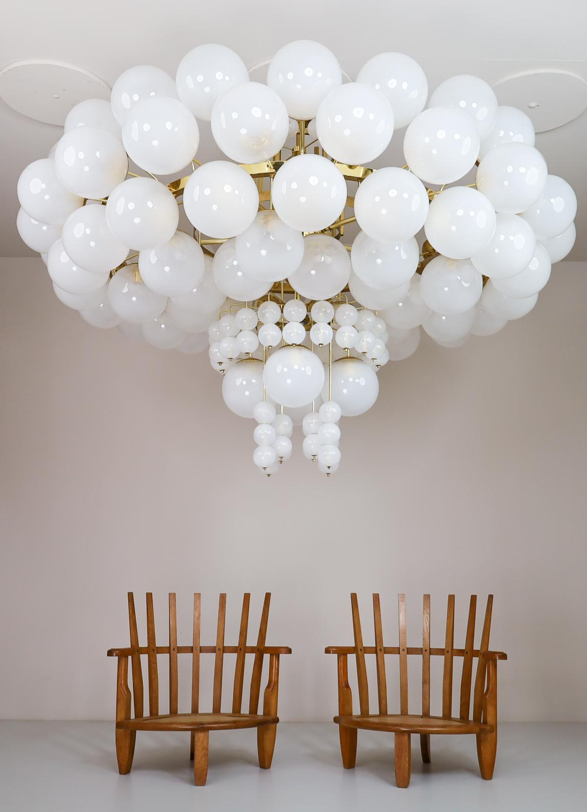 frosted chandelier globes