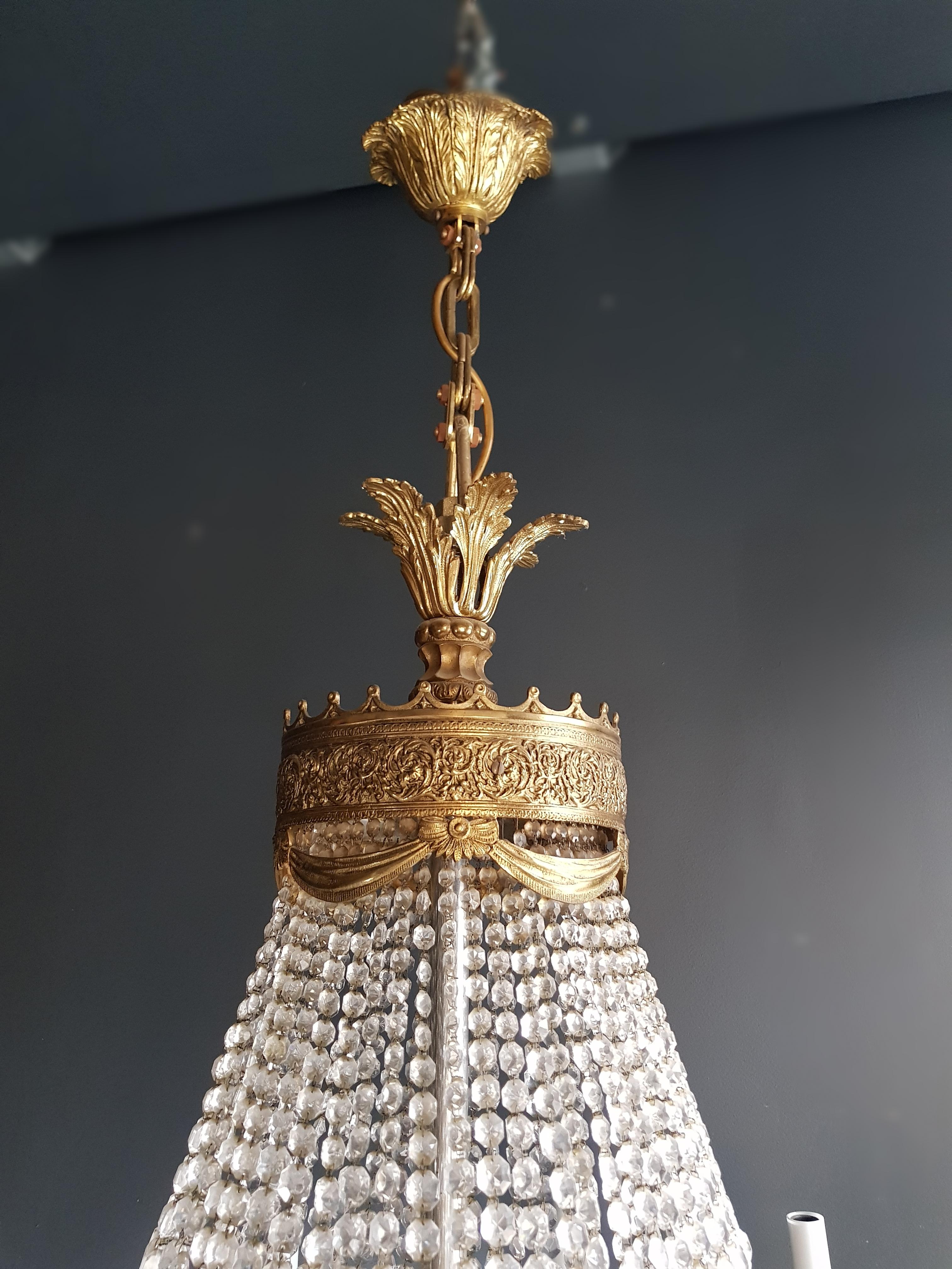 XXL Huge Montgolfièr Empire Sac a Pearl Chandelier Crystal Lustre Ceiling Lamp 3
