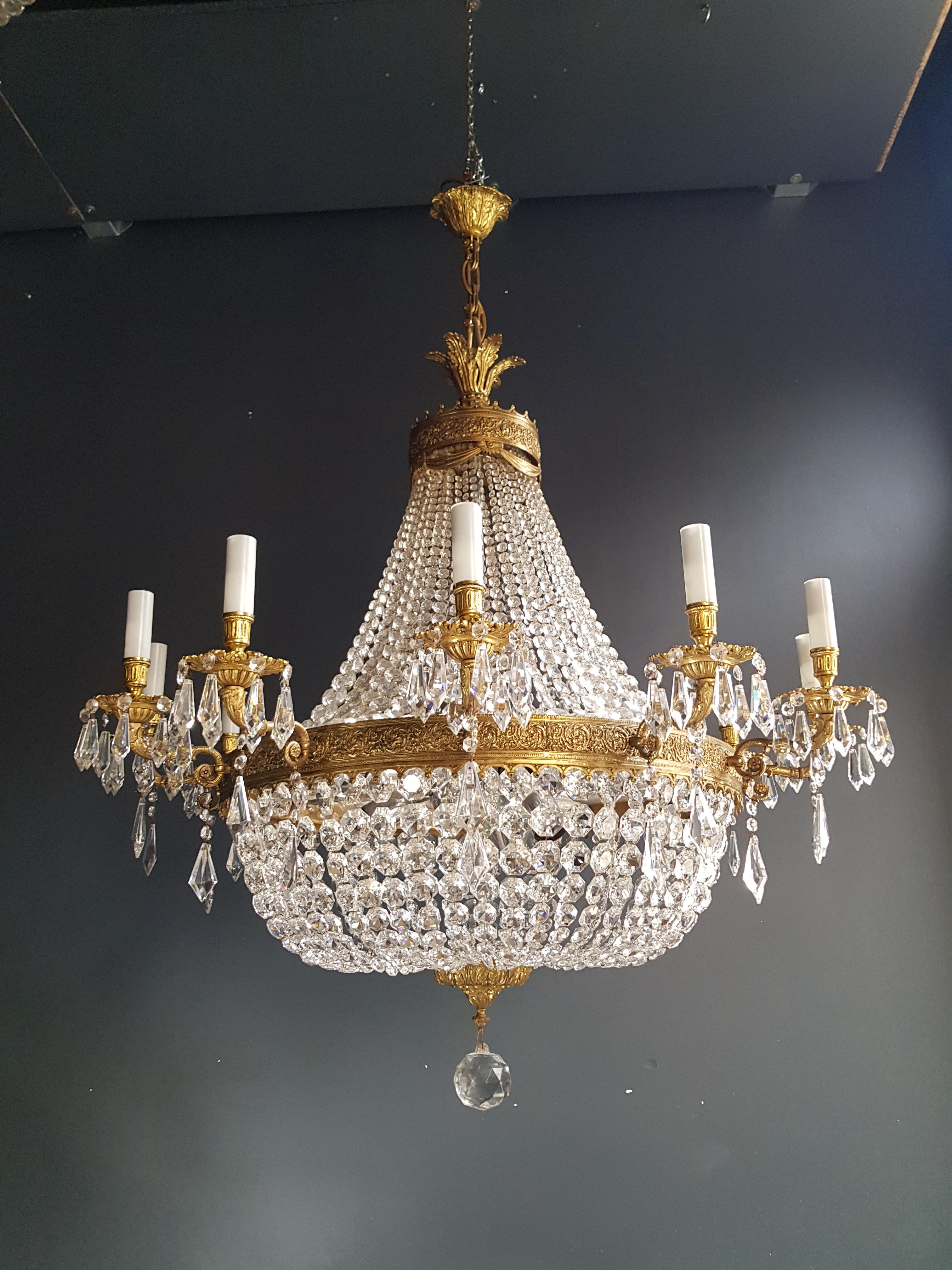 XXL Huge Montgolfièr Empire Sac a Pearl Chandelier Crystal Lustre Ceiling Lamp 6