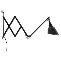 XXL-Long Midgard Scissor Lamp Modell 110 by Curt Fischer for Auma Industriewerke